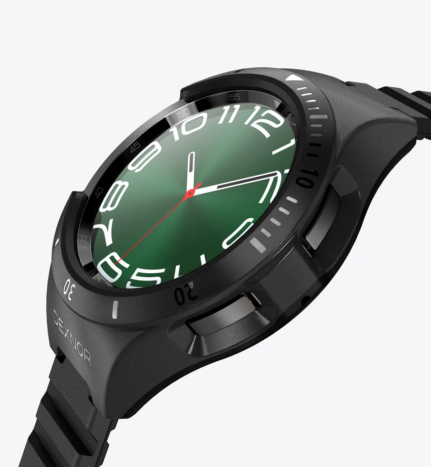 Dexnor cinturino Galaxy Watch 6 Classic 47mm nero sportivo