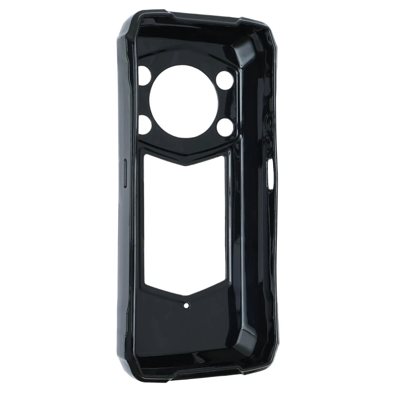 caseroxx TPU custodia Blackview Rock 5 nero antiurto