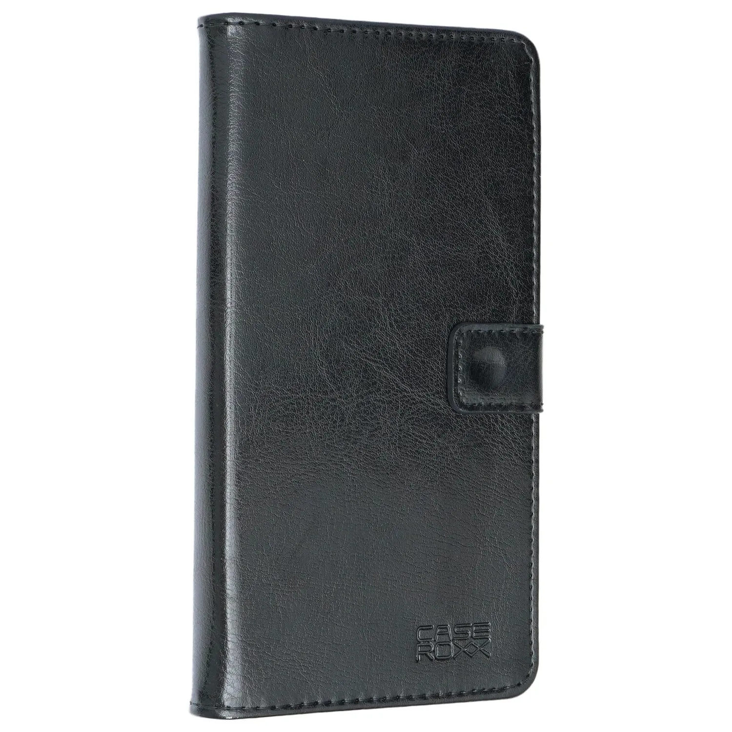 caseroxx Bookstyle custodia libro T-Phone 3 nera magnetica