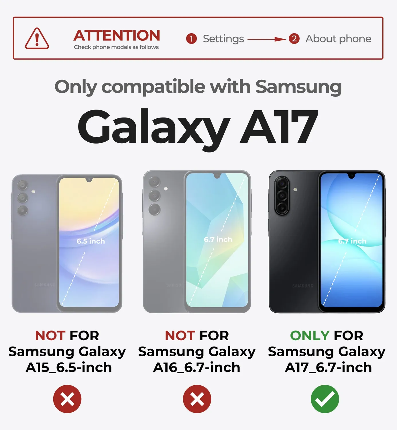 Dexnor cover Galaxy A17 5G nera con coprilente e stand