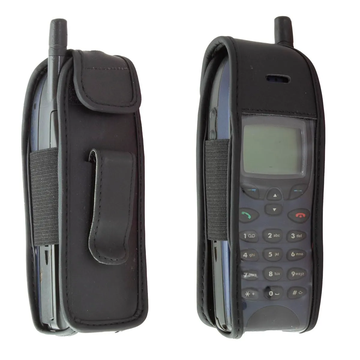caseroxx Nokia 5110 6110 6150 borsello pelle nero