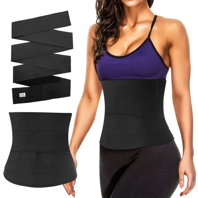 MoKo fascia lombare elastica nera 4m regolabile