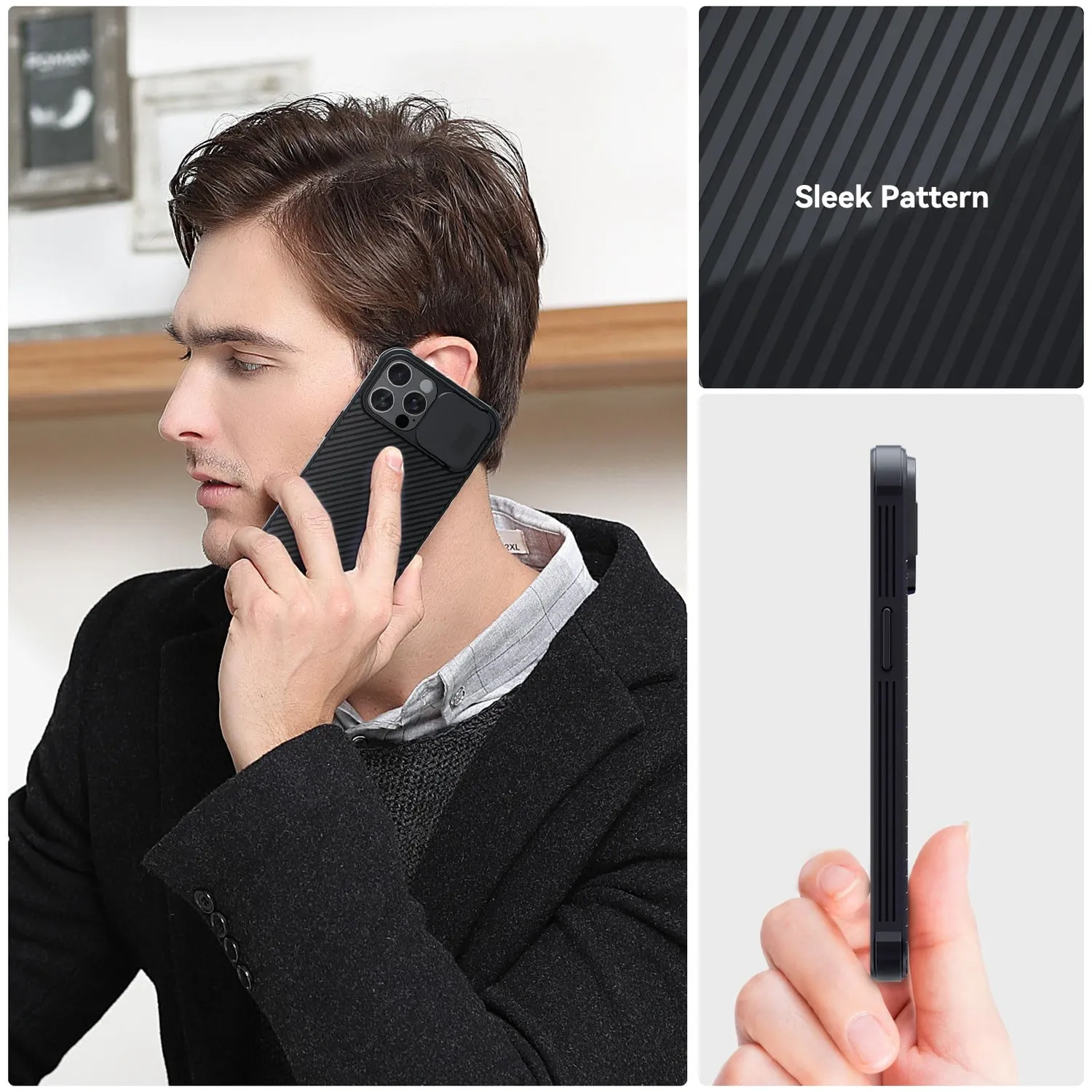 CloudValley iPhone 15 Pro Max cover nera MagSafe