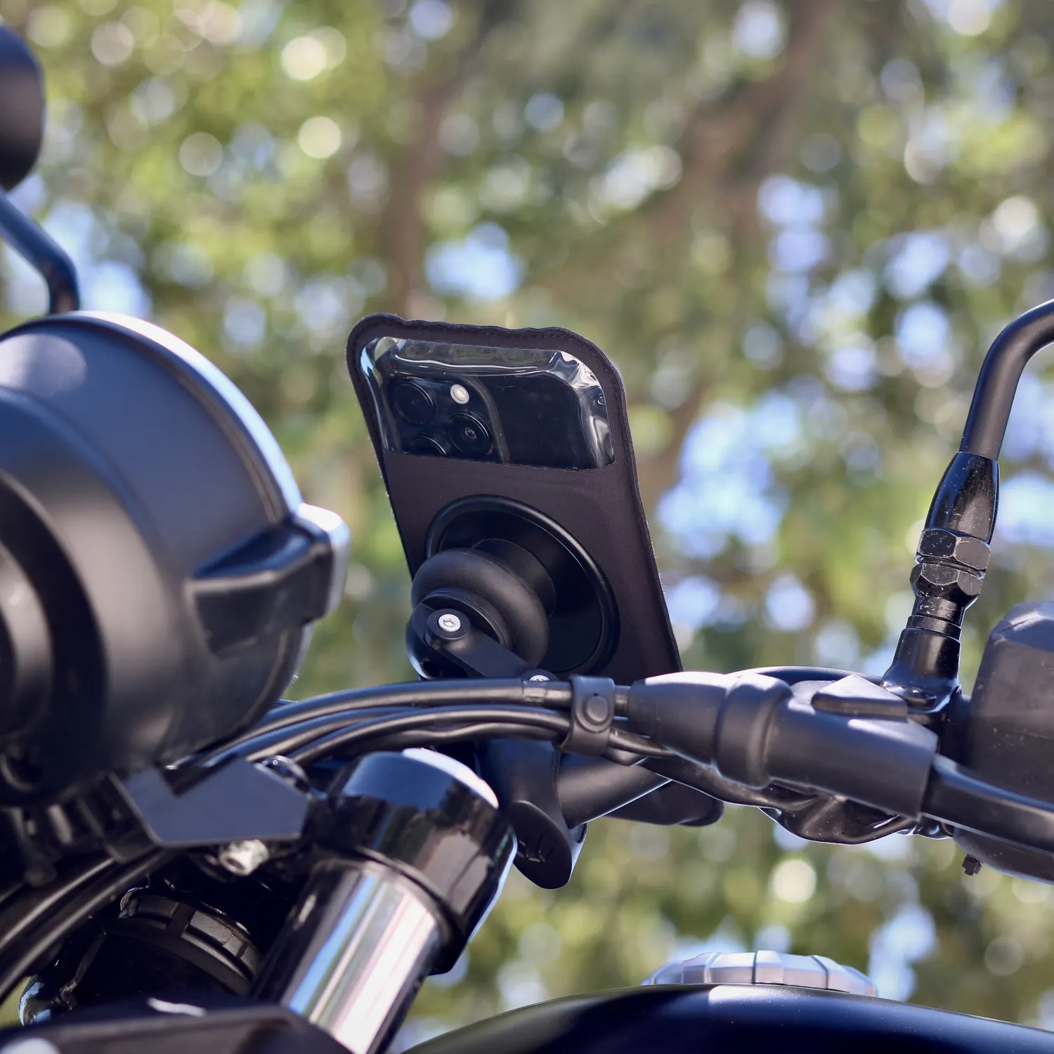 Shapeheart Moto Pro Boost Mini supporto moto con custodia XL