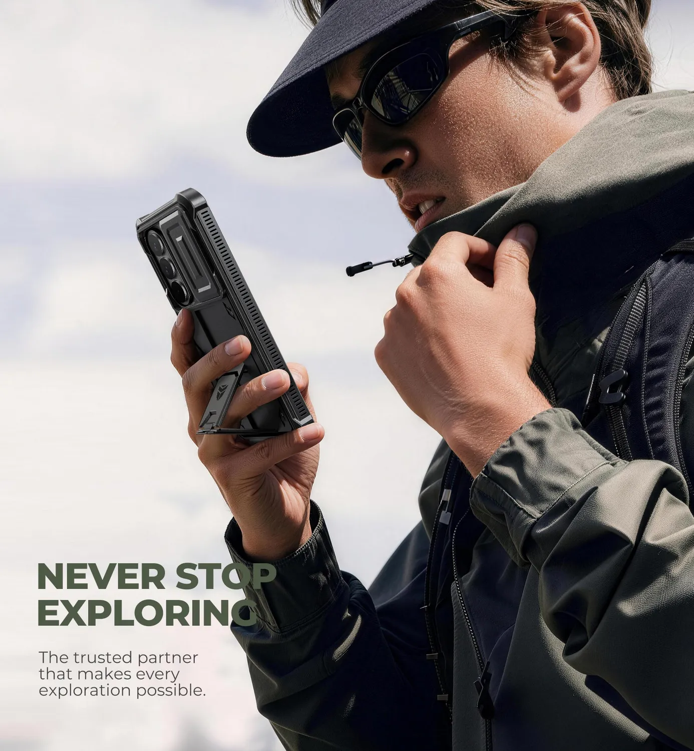 Dexnor Galaxy S26 cover nera con copricamera 2026