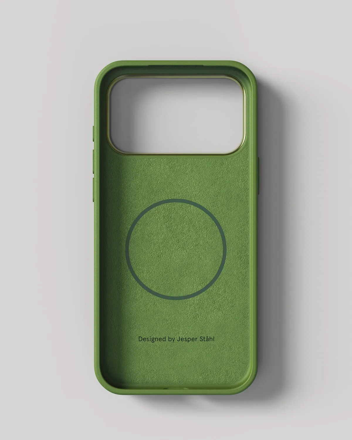 Nudient Bold Case custodia iPhone 17 Pro Max Khaki MagSafe