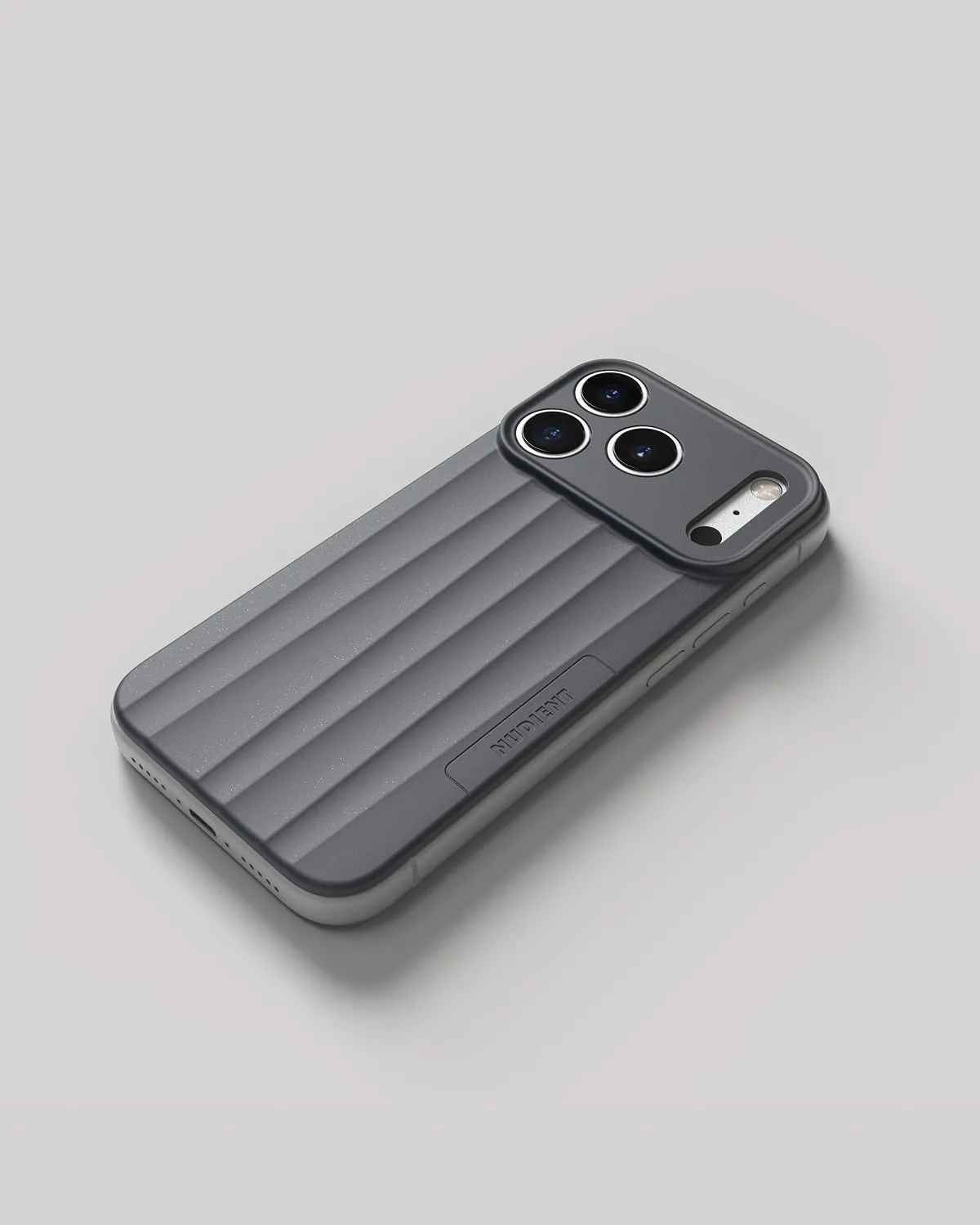 Nudient Slice Case cover iPhone 17 Pro blu ultrasottile