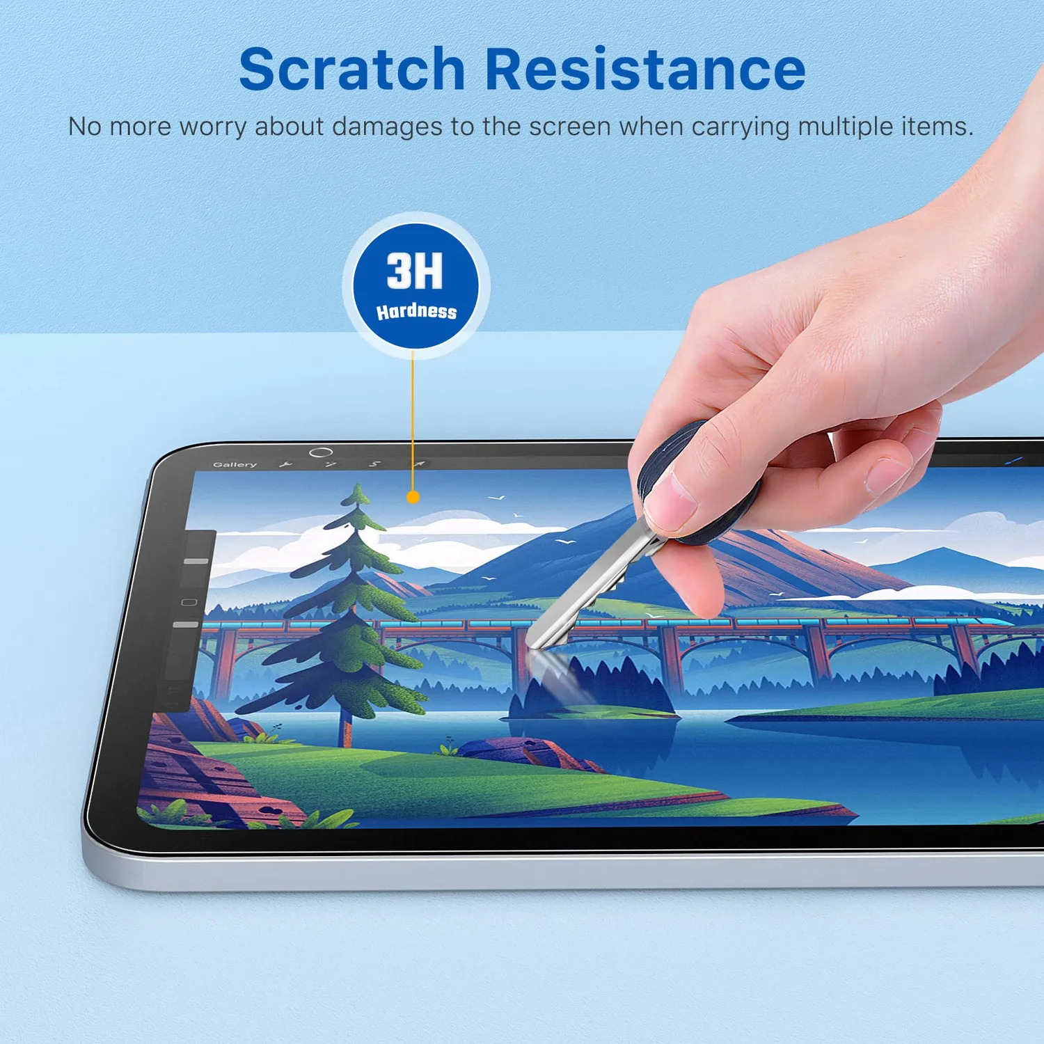 MoKo iPad 10a Generazione 2022 pellicola protettiva 2 pezzi opaca
