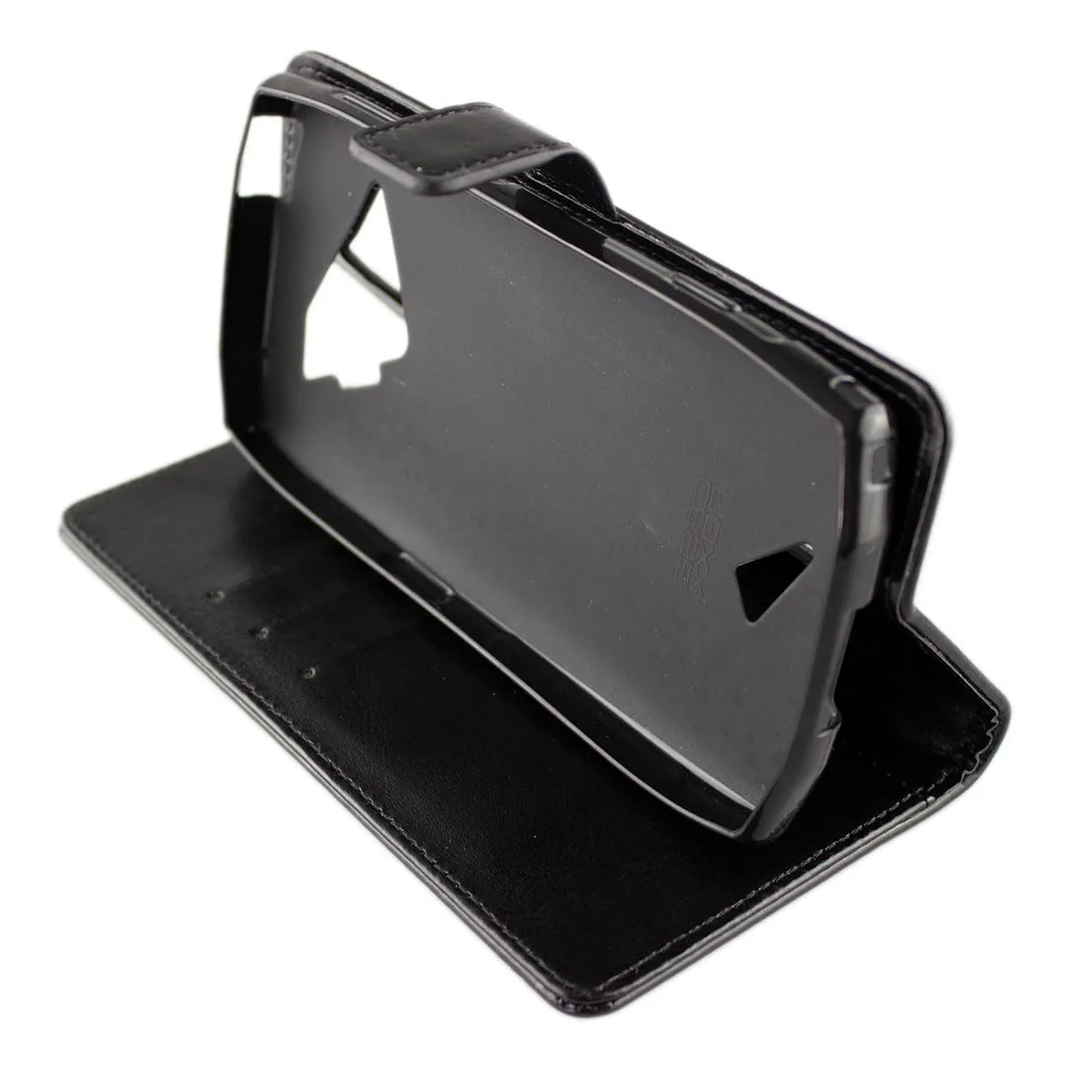 caseroxx Bookstyle Cover Crosscall Action-X5 Nera