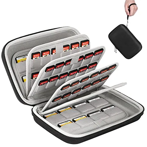 MoKo Switch custodia porta giochi EVA 80 tasche