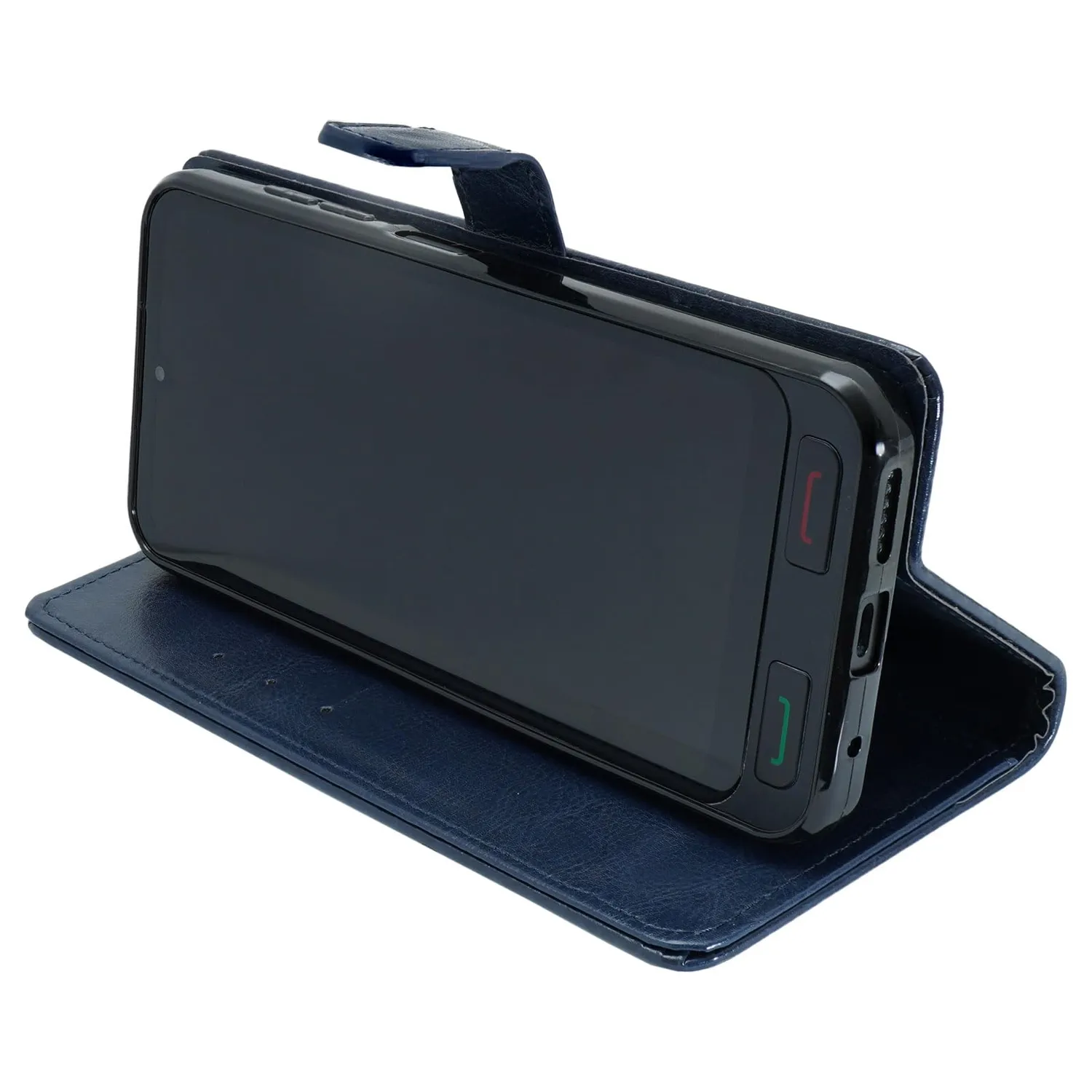 caseroxx Bookstyle SPC Zeus 2 Pro custodia portafoglio azzurro magnetica