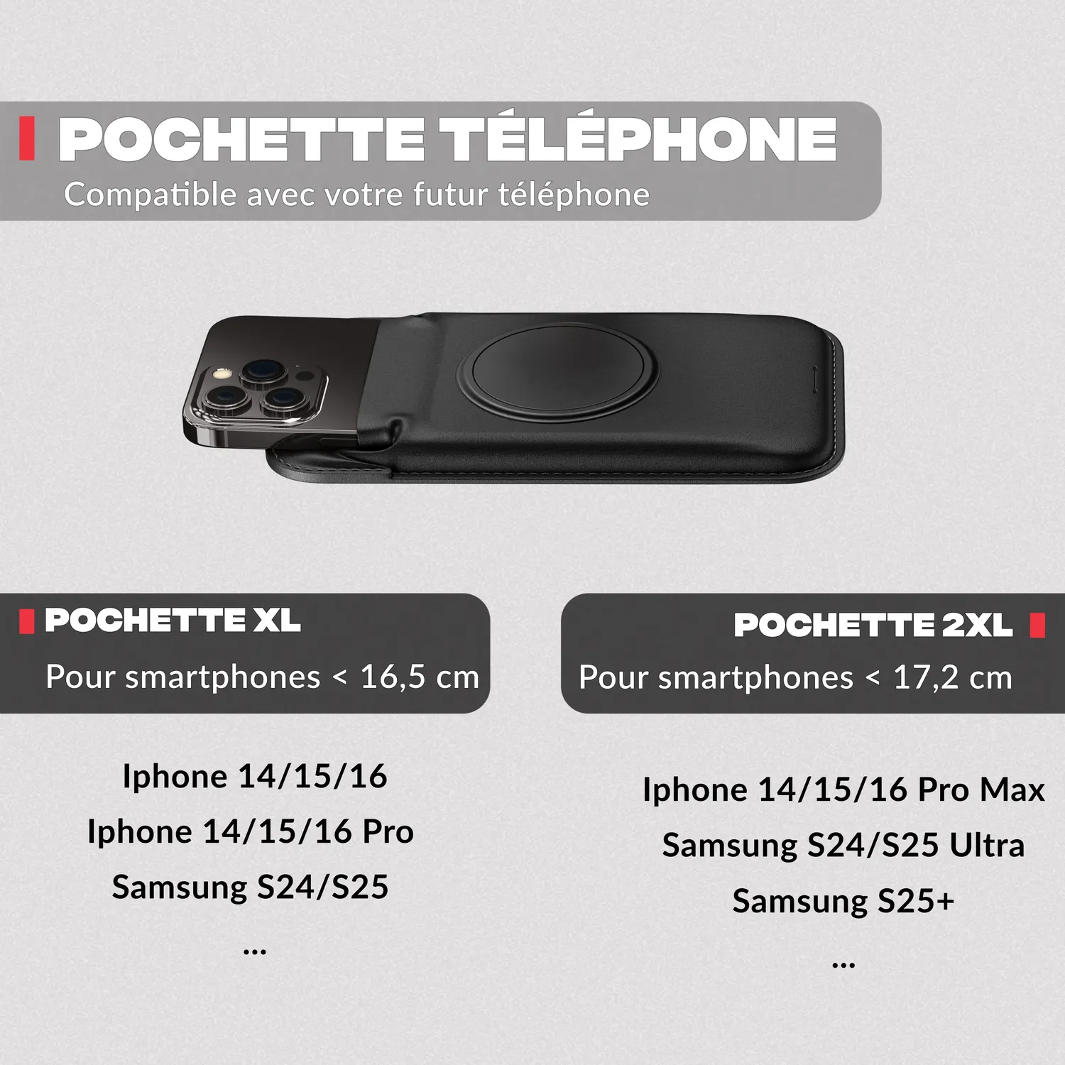Shapeheart Classique Supporto Telefono Bici XL impermeabile
