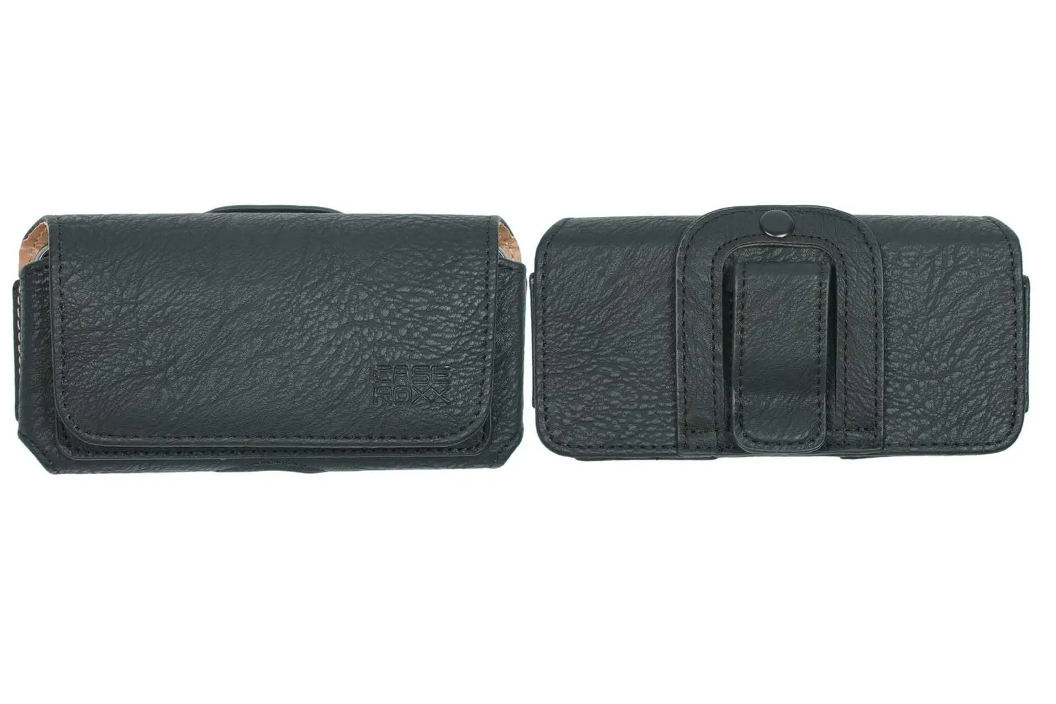 caseroxx custodia con clip cintura per Nokia 8210 4G nera magnetica