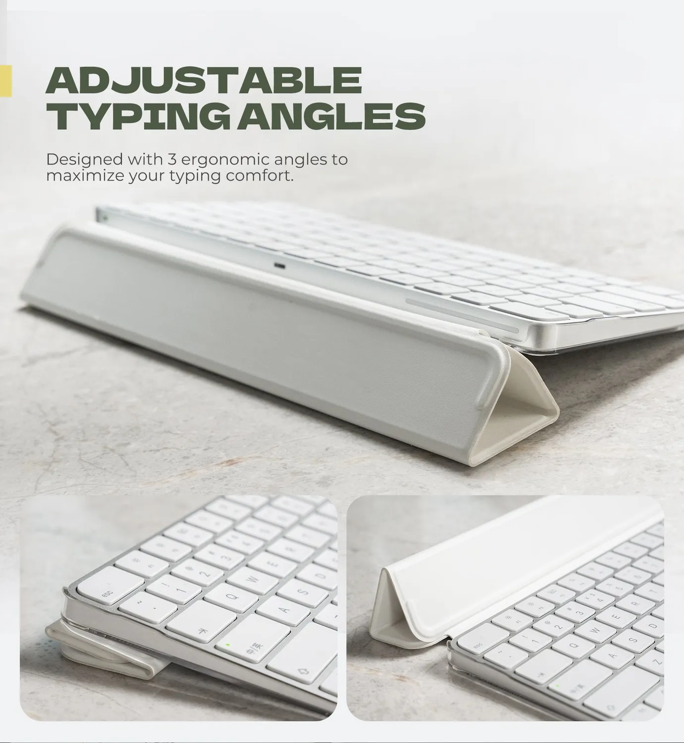 Dexnor Magic Keyboard Lock Key 2021 custodia bianca