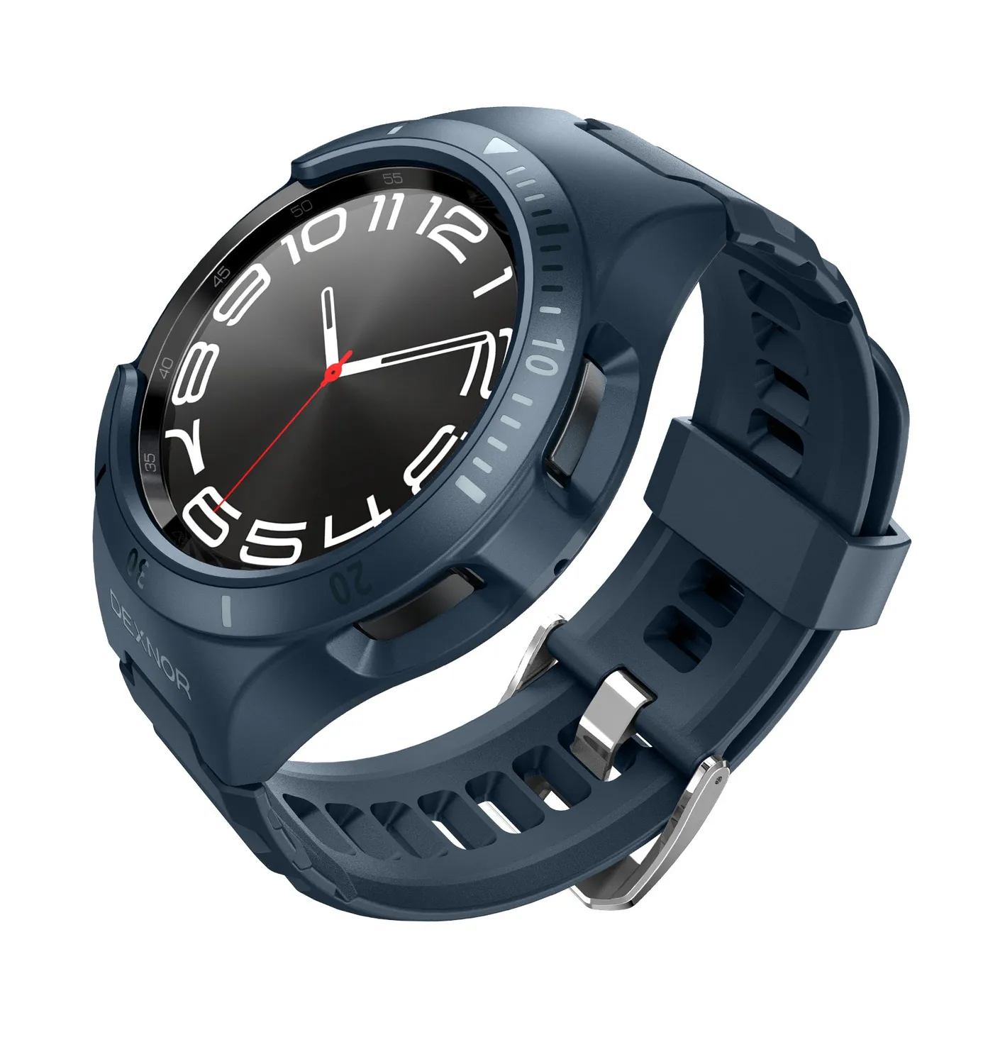 Dexnor Galaxy Watch 6 43mm cover bumper nera antishock