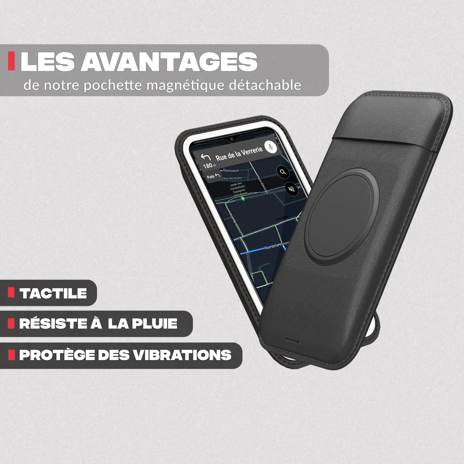 Shapeheart Mirror Pro Supporto Telefono Specchietto Moto