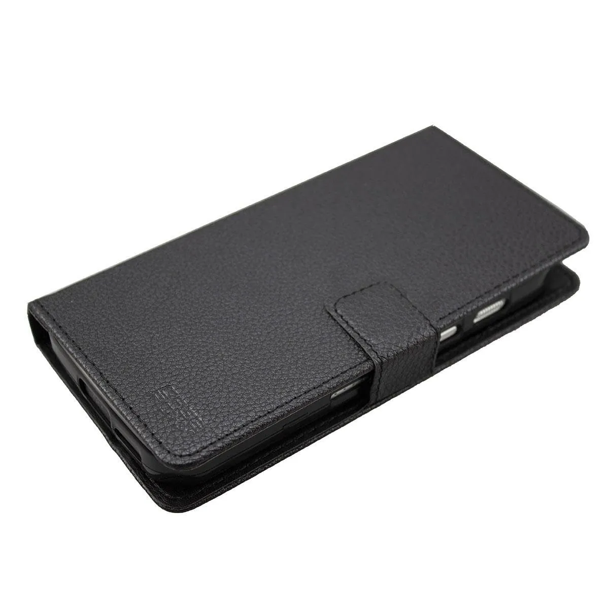 caseroxx Bookstyle Cat S61 custodia a libro nera antiurto
