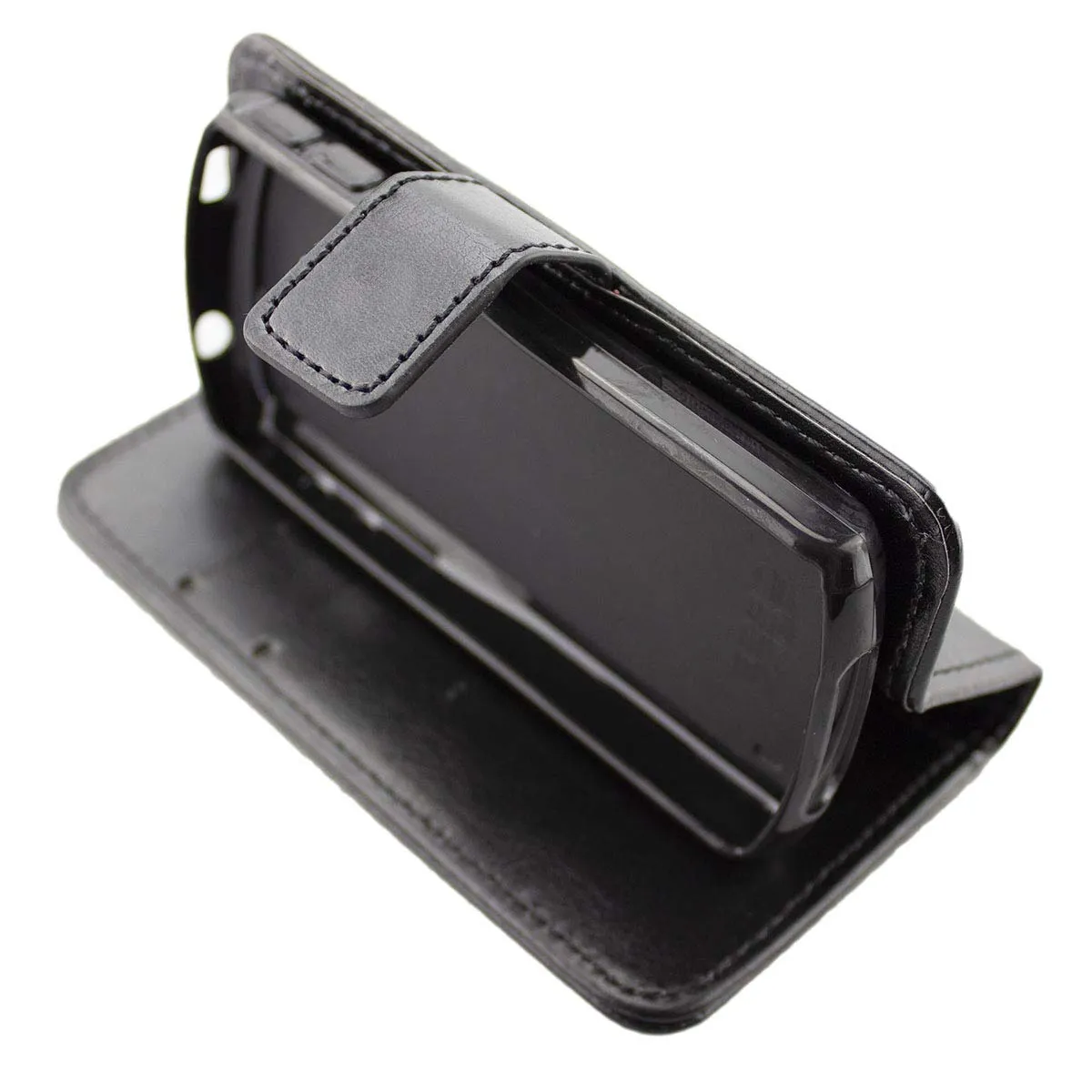 caseroxx Bookstyle Emporia Pure V25 custodia a libro nera