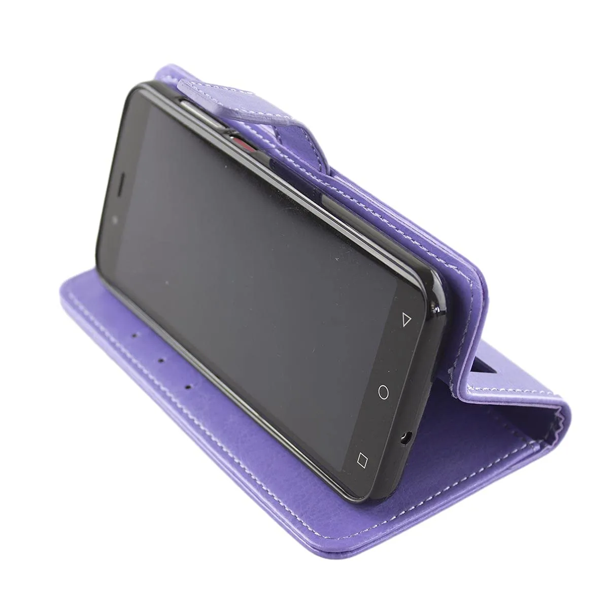 caseroxx Bookstyle PEAQ PSP 400 custodia lilla portafoglio