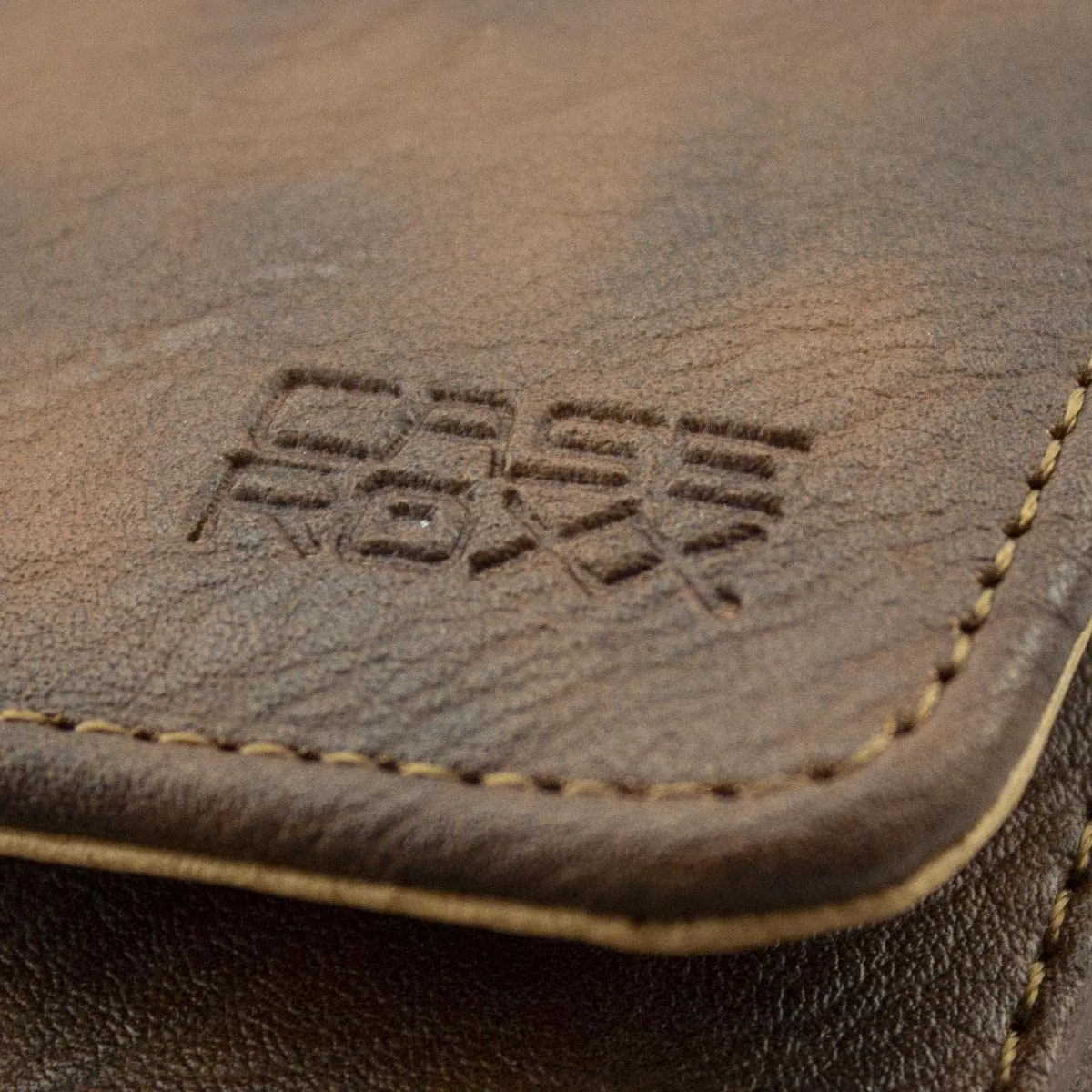 caseroxx Joy-LTE borsello pelle marrone con passante cintura