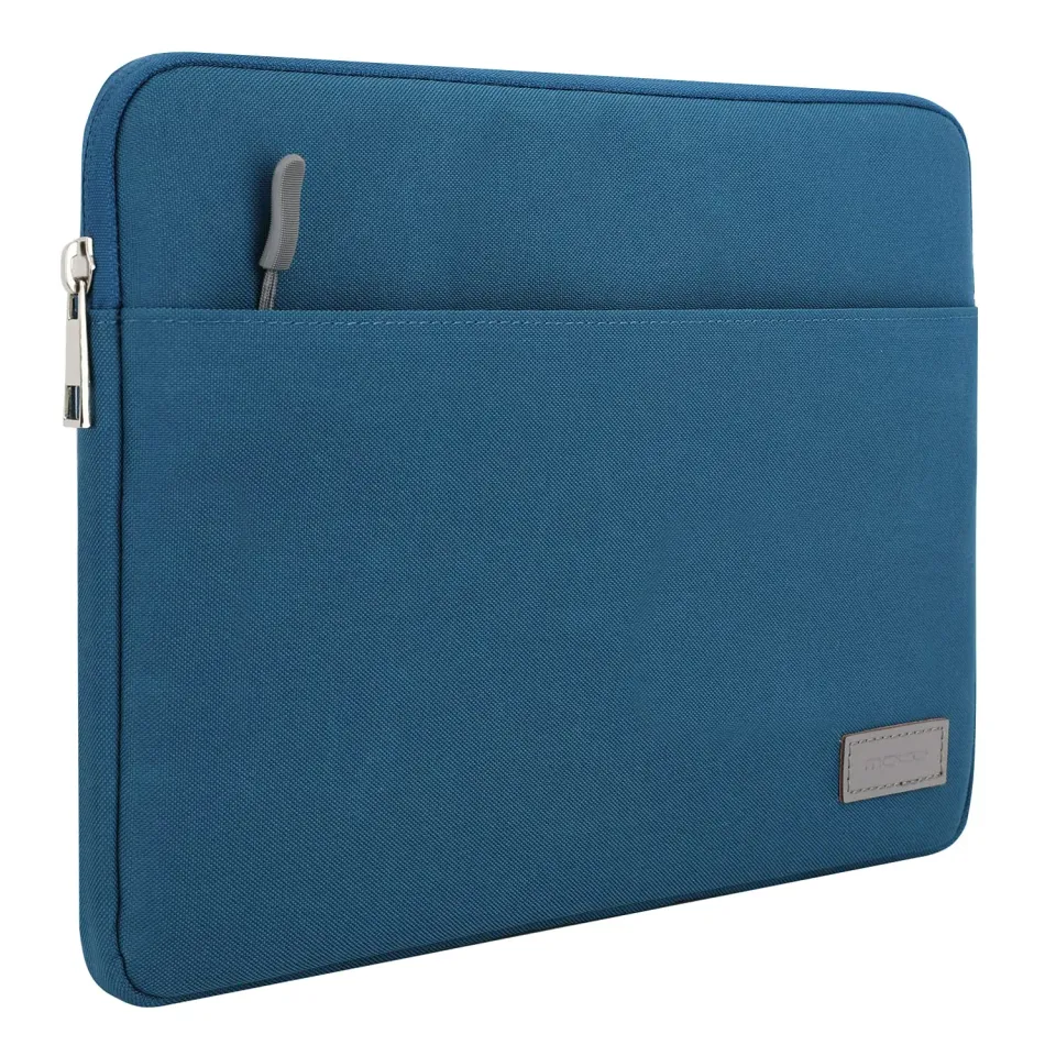 MoKo Sleeve Tablet 9-11 Pollici Blu Pavone con Zip