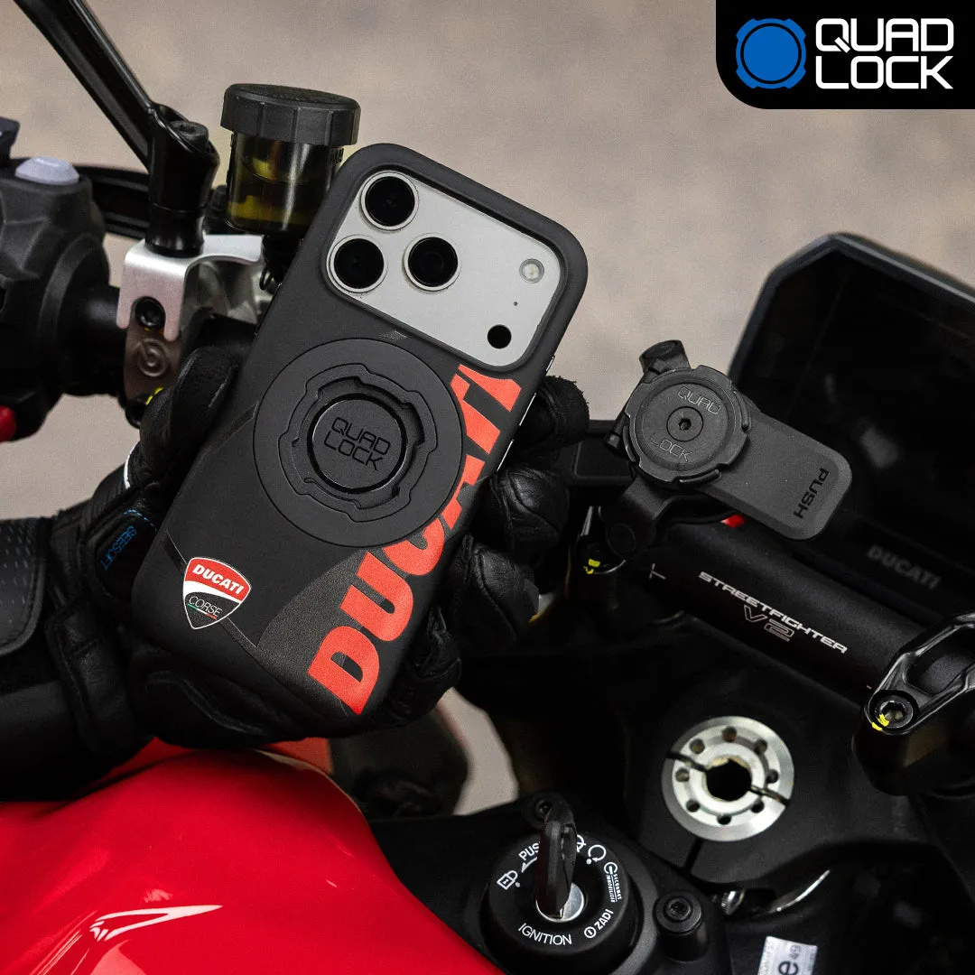 Quad Lock Kit Moto Ducati Corse Edition supporto completo