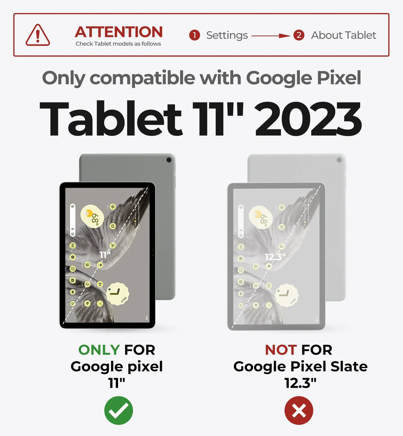 Dexnor Pixel Tablet 11 custodia tastiera nera retroilluminata