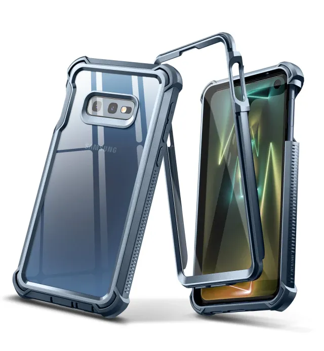 Dexnor Galaxy S10E cover blu con pellicola integrata