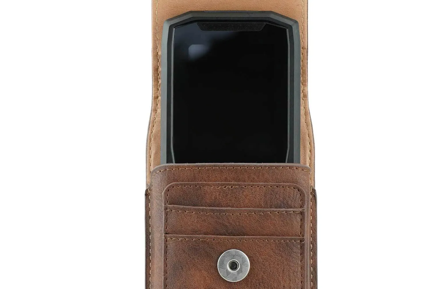 caseroxx Crosscall Core-S4 custodia in vera pelle blu