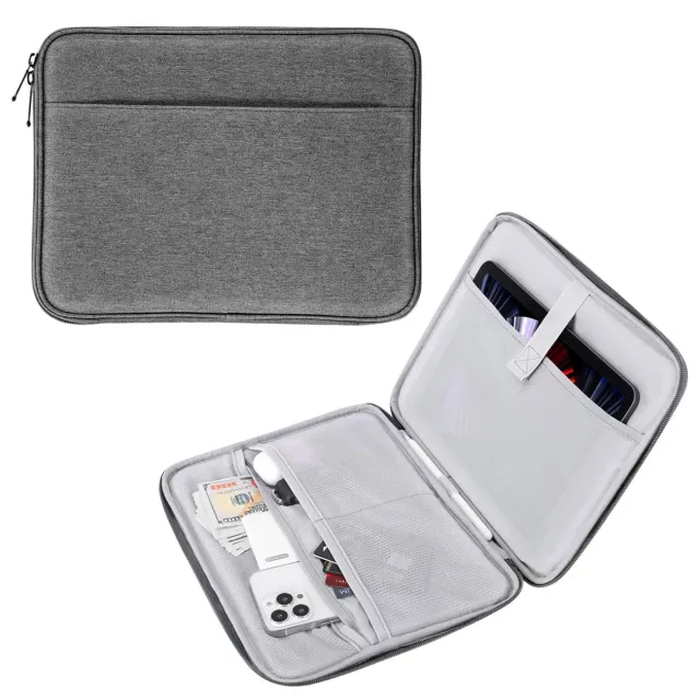 MoKo Custodia Tablet 9-11 Pollici Grigio Chiaro Tasche