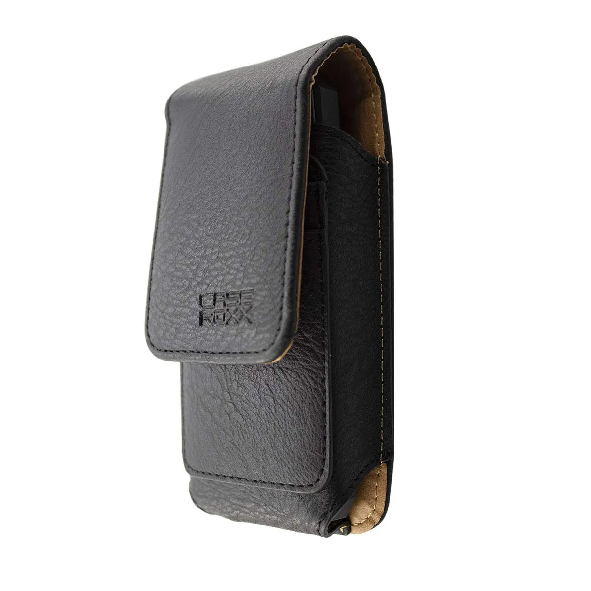 caseroxx Borsa Doro 7080/7081 custodia cintura nero pelle