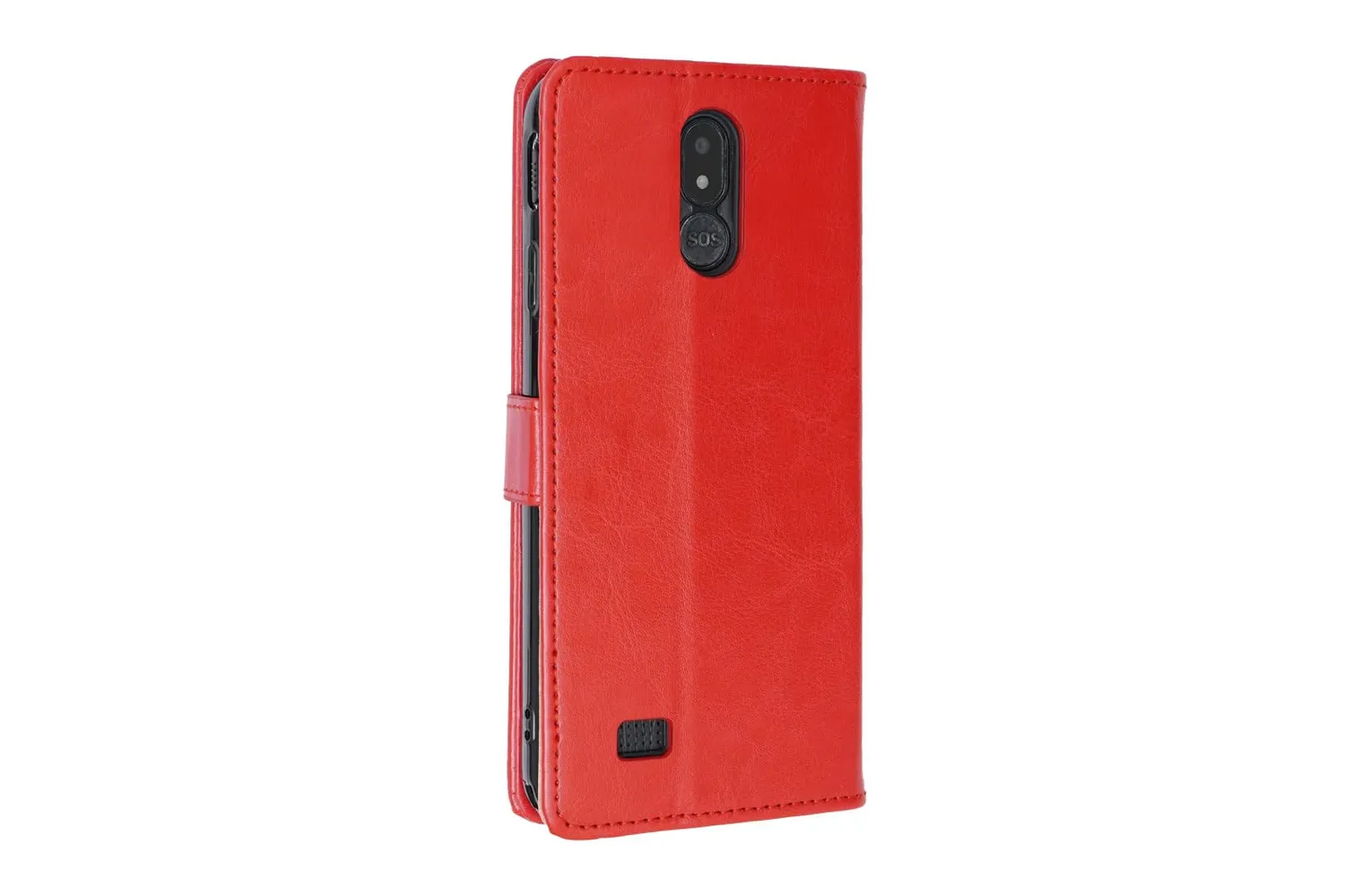 caseroxx Bookstyle Brondi Amico Vero 4G custodia rossa
