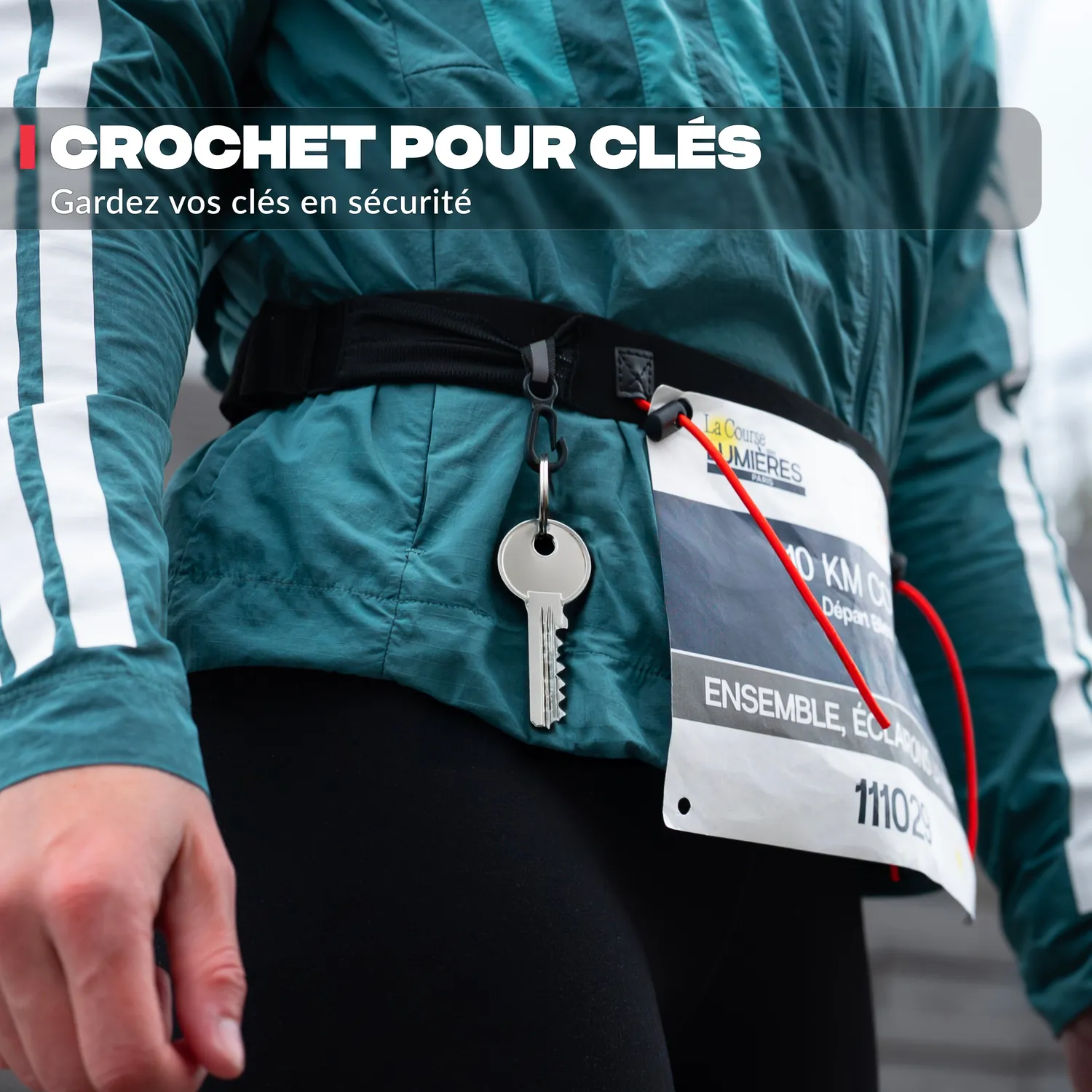 Shapeheart Run Cintura Porta Pettorale Running Ultraleggera