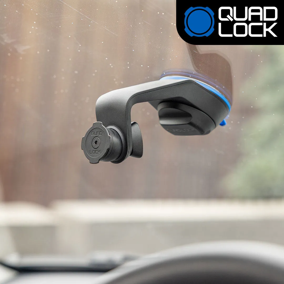 Quad Lock Auto Supporto ventosa parabrezza telefono