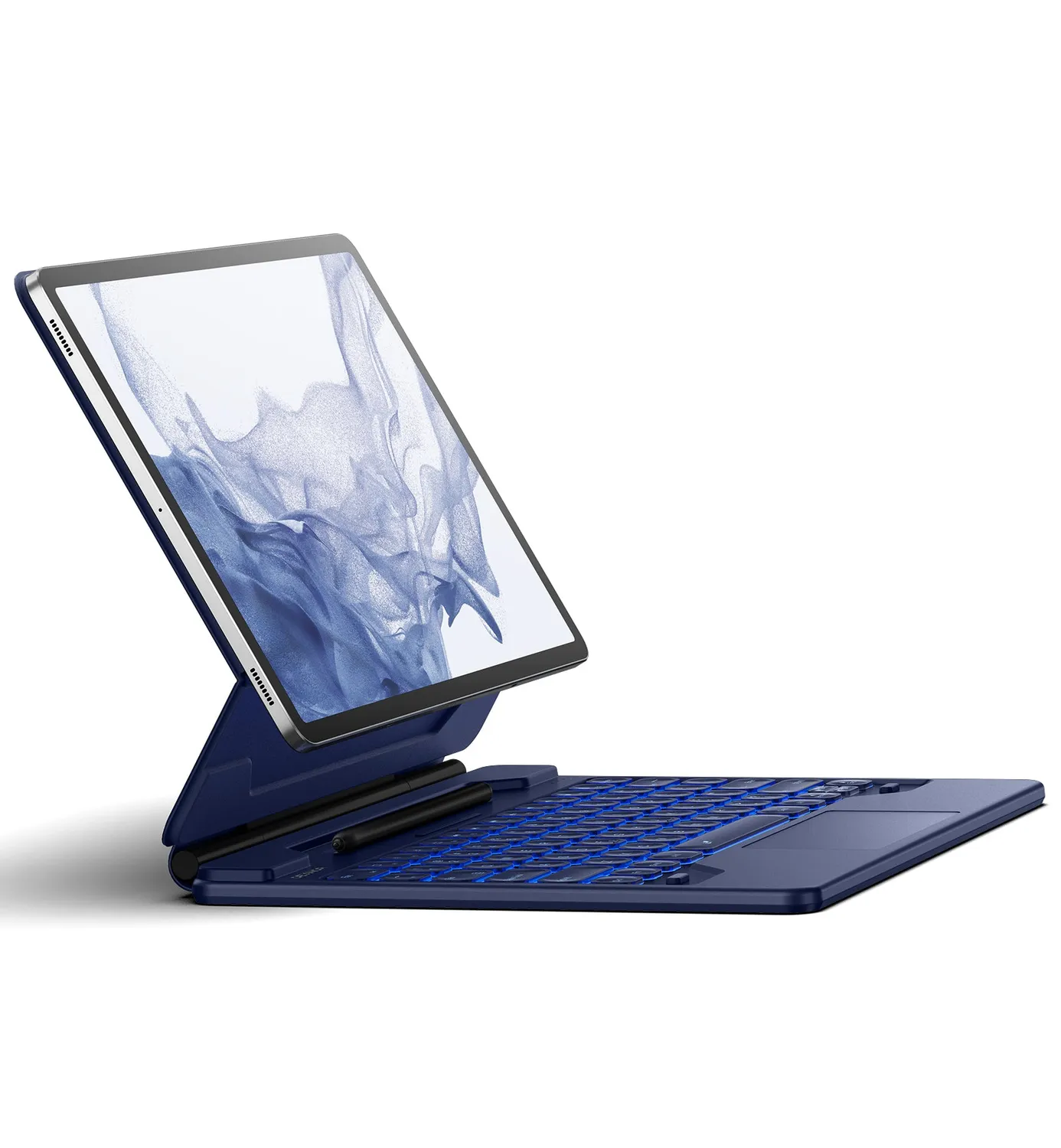 Dexnor Cover Tastiera Galaxy Tab S7 FE 12.4 Nera Bluetooth