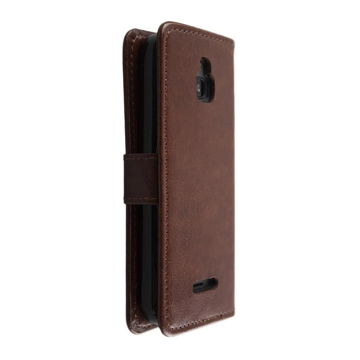 caseroxx Bookstyle Nokia 6300 4G portafoglio marrone