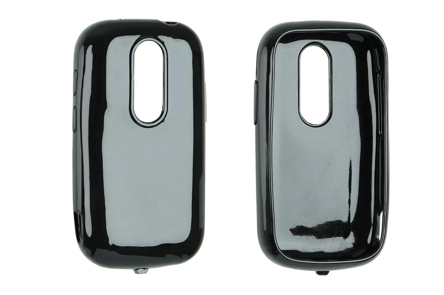 caseroxx Jelly Star custodia TPU nera antishock