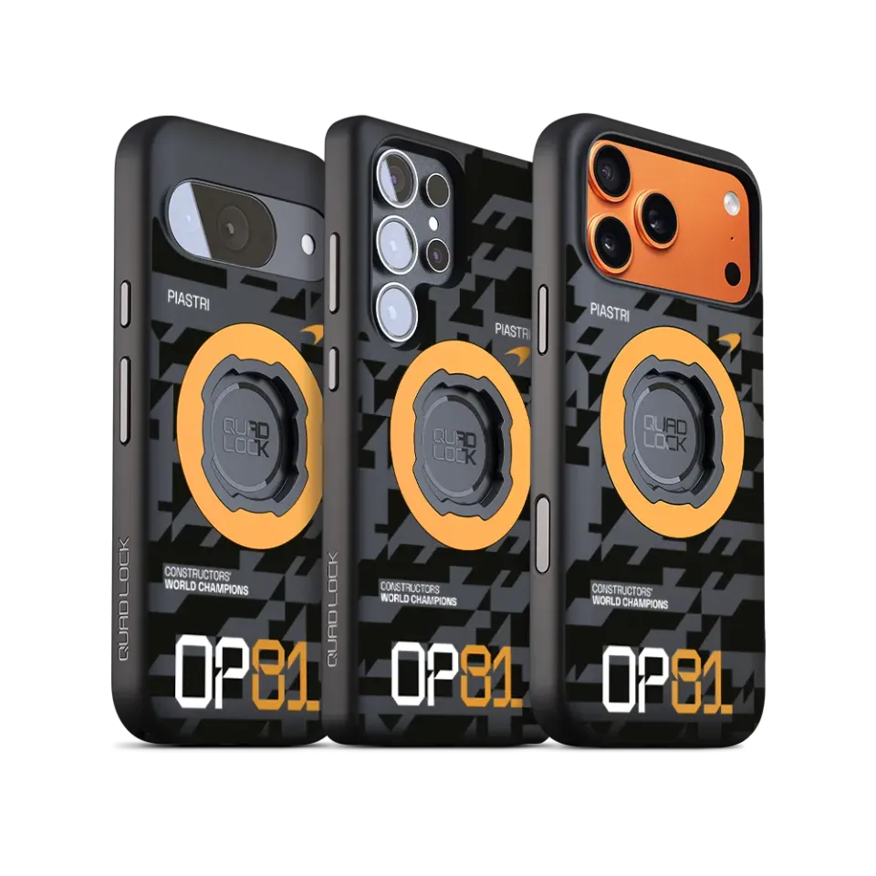 Quad Lock MAG custodia Oscar Piastri 2026 iPhone 17 magnetica