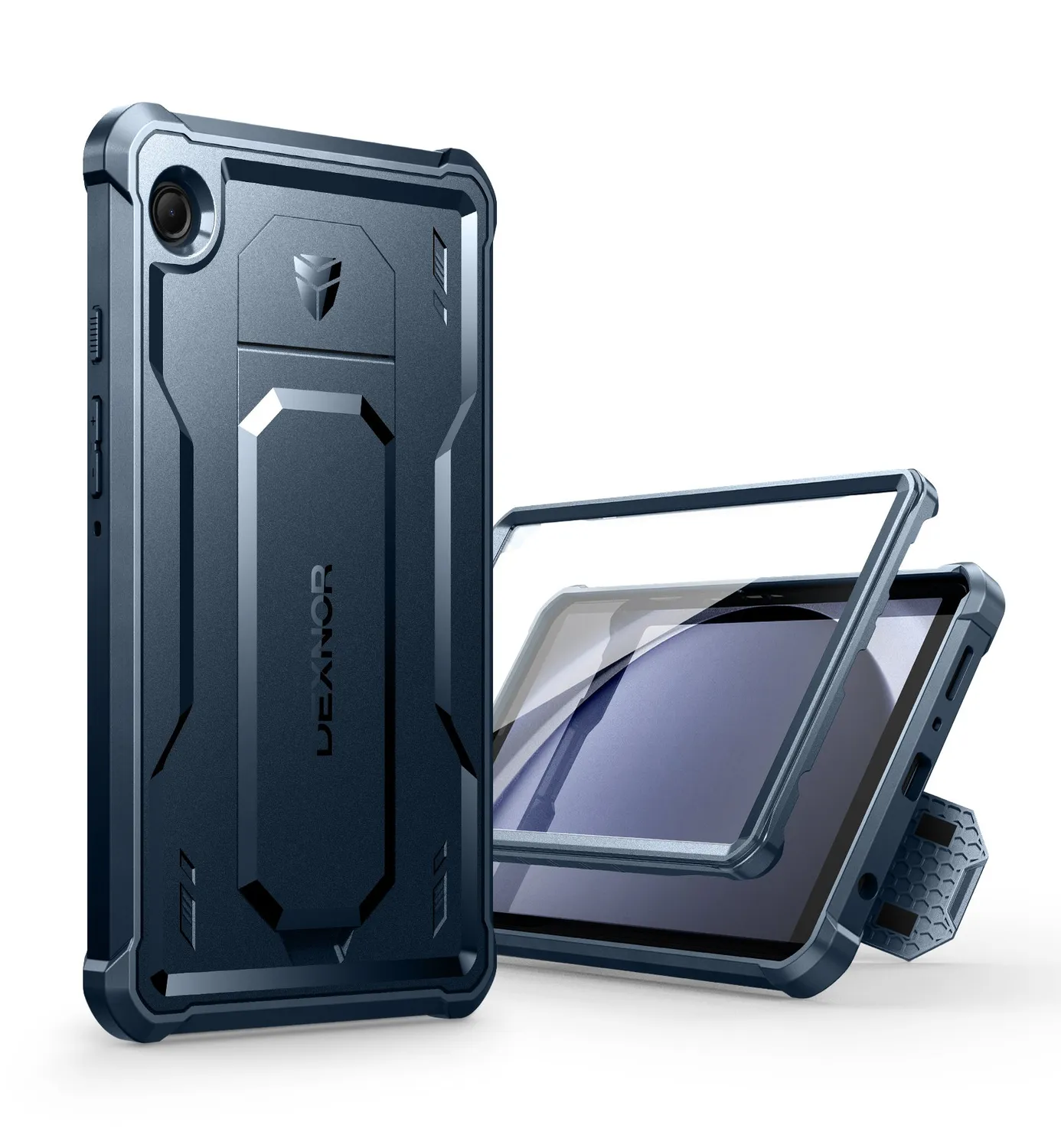 Dexnor Galaxy Tab A9 8.7 custodia nera corazzata