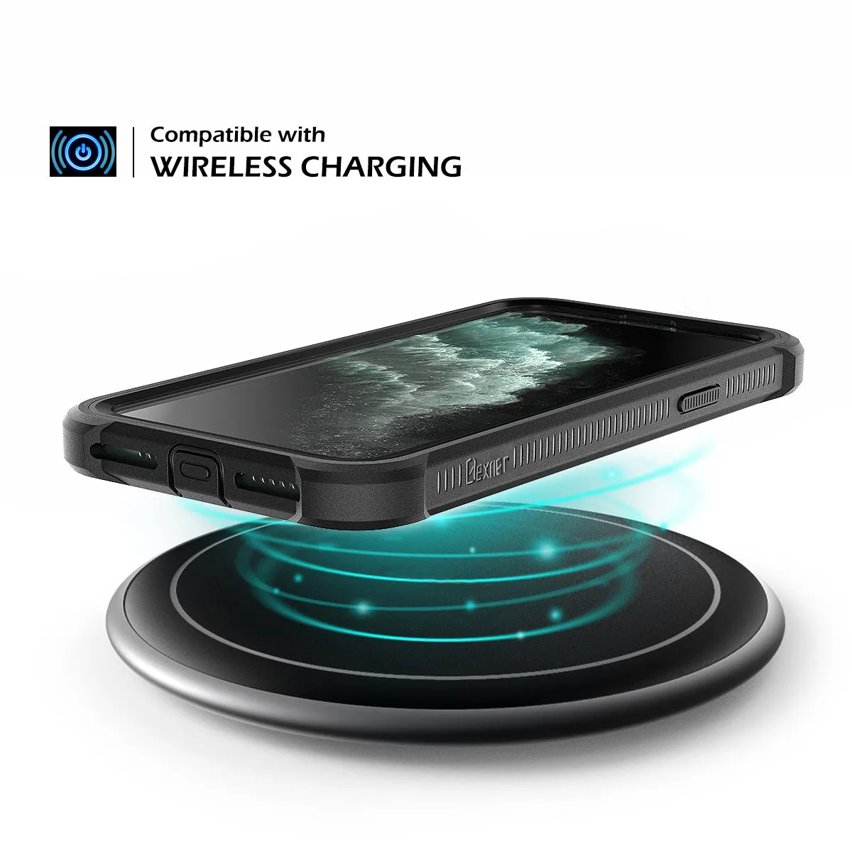Dexnor iPhone 11 Pro cover telefono nero antiurto