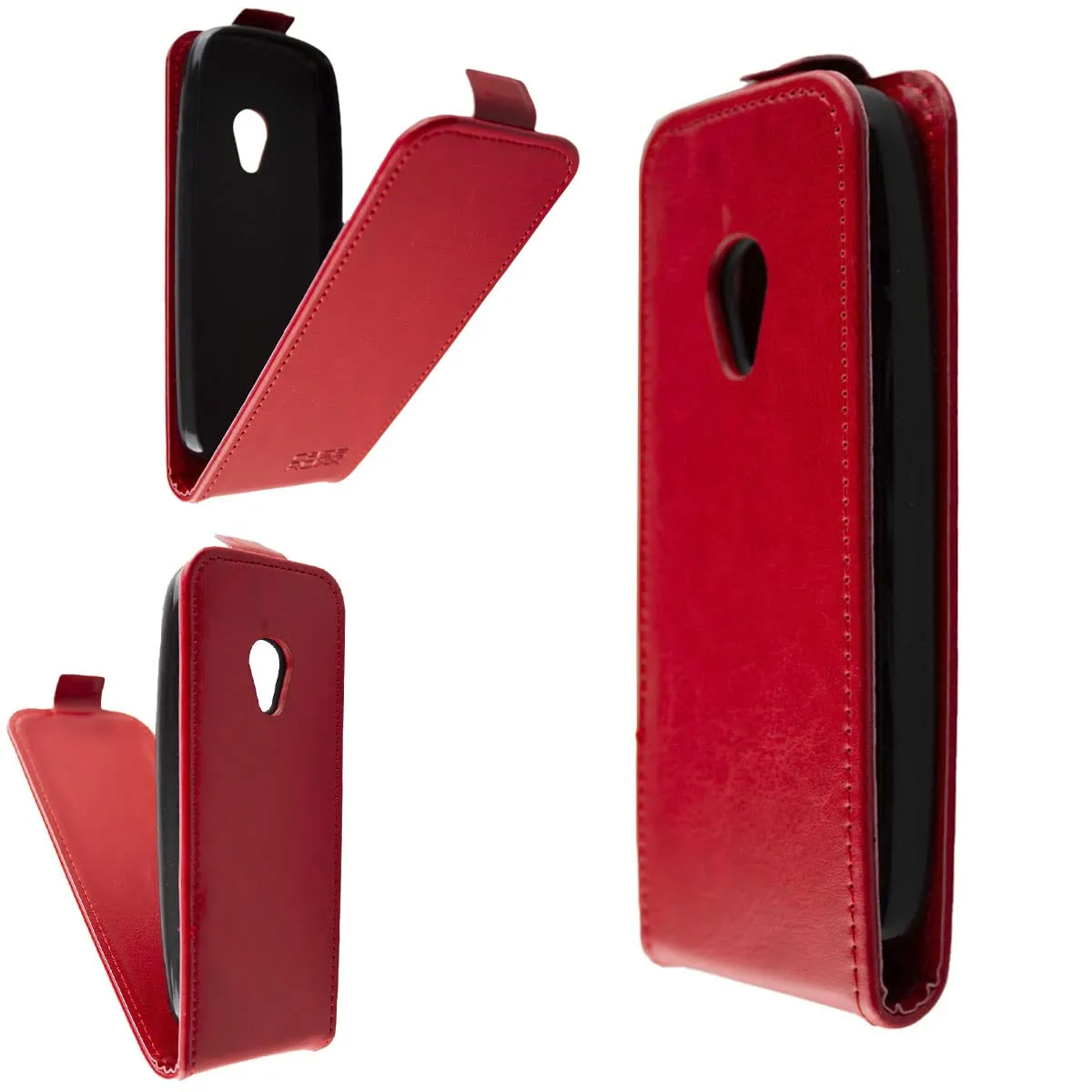 caseroxx Nokia 6310 2021 flip cover nera magnetica