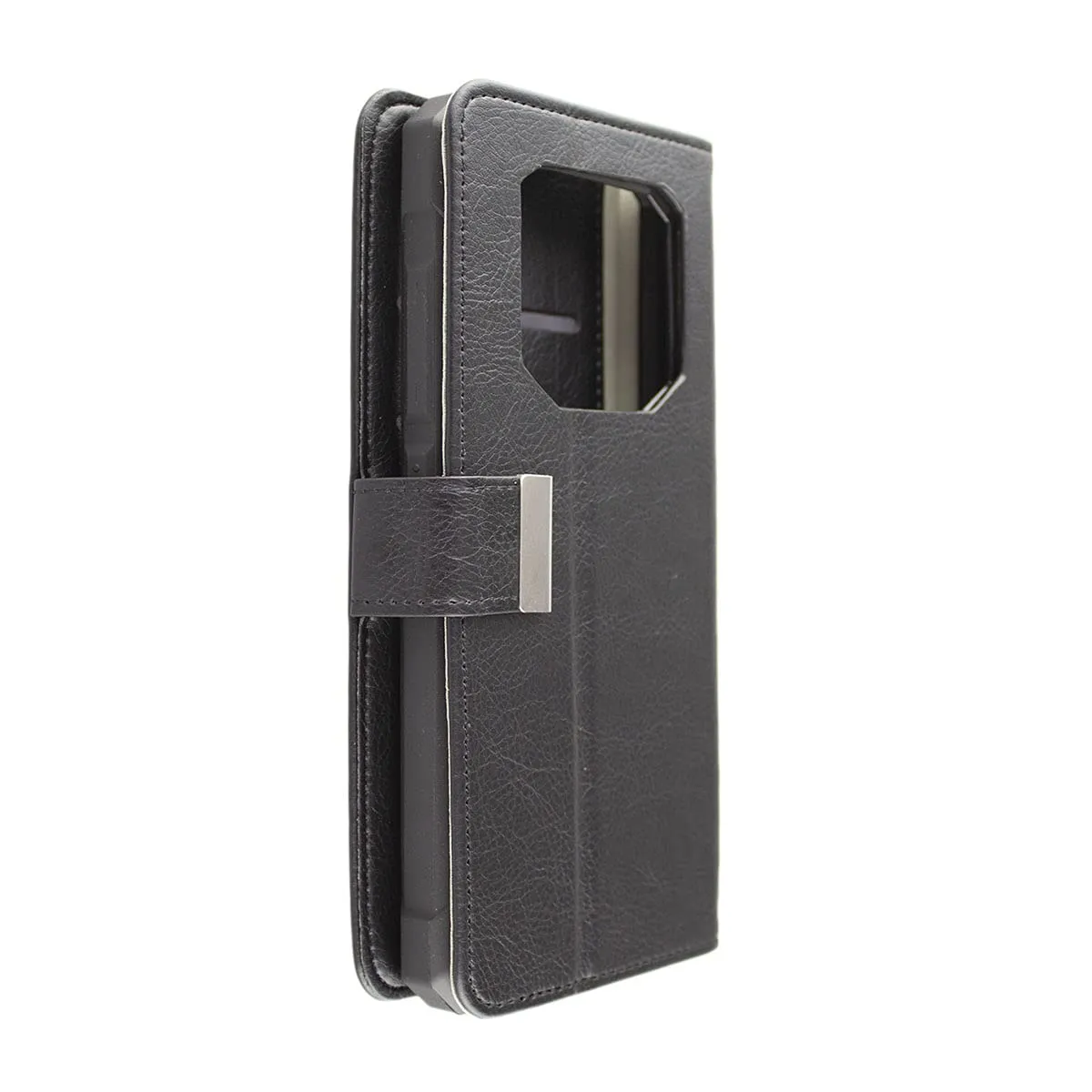 caseroxx Oukitel K15 Plus custodia libro nero wallet