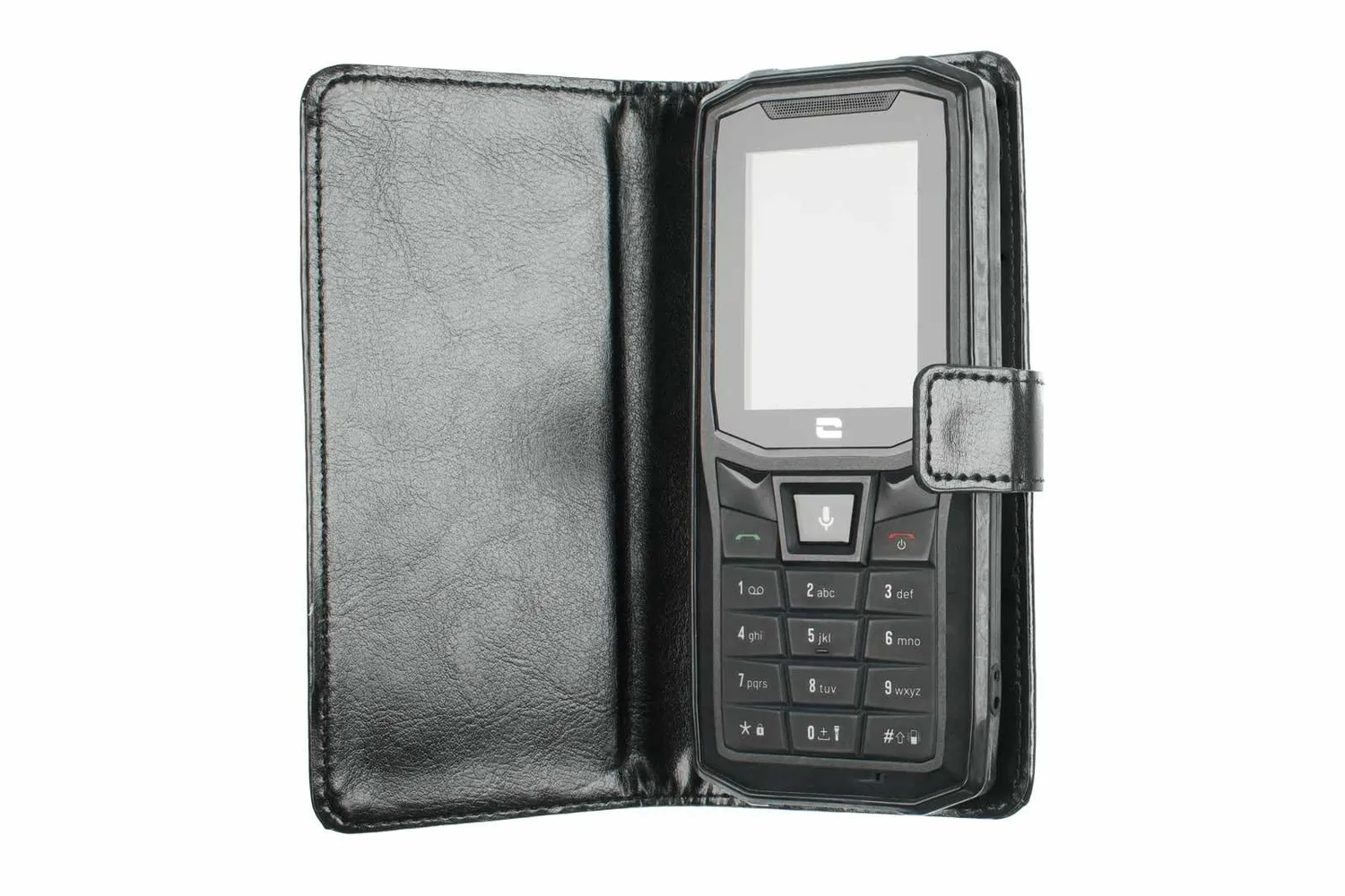 caseroxx Bookstyle custodia Crosscall Core-S4 Core-S5 nera