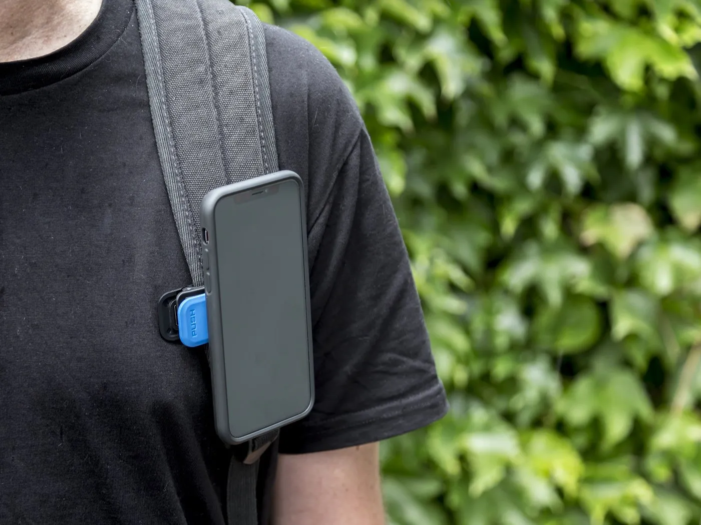 Quad Lock Clip Cintura Multiuso supporto smartphone nero