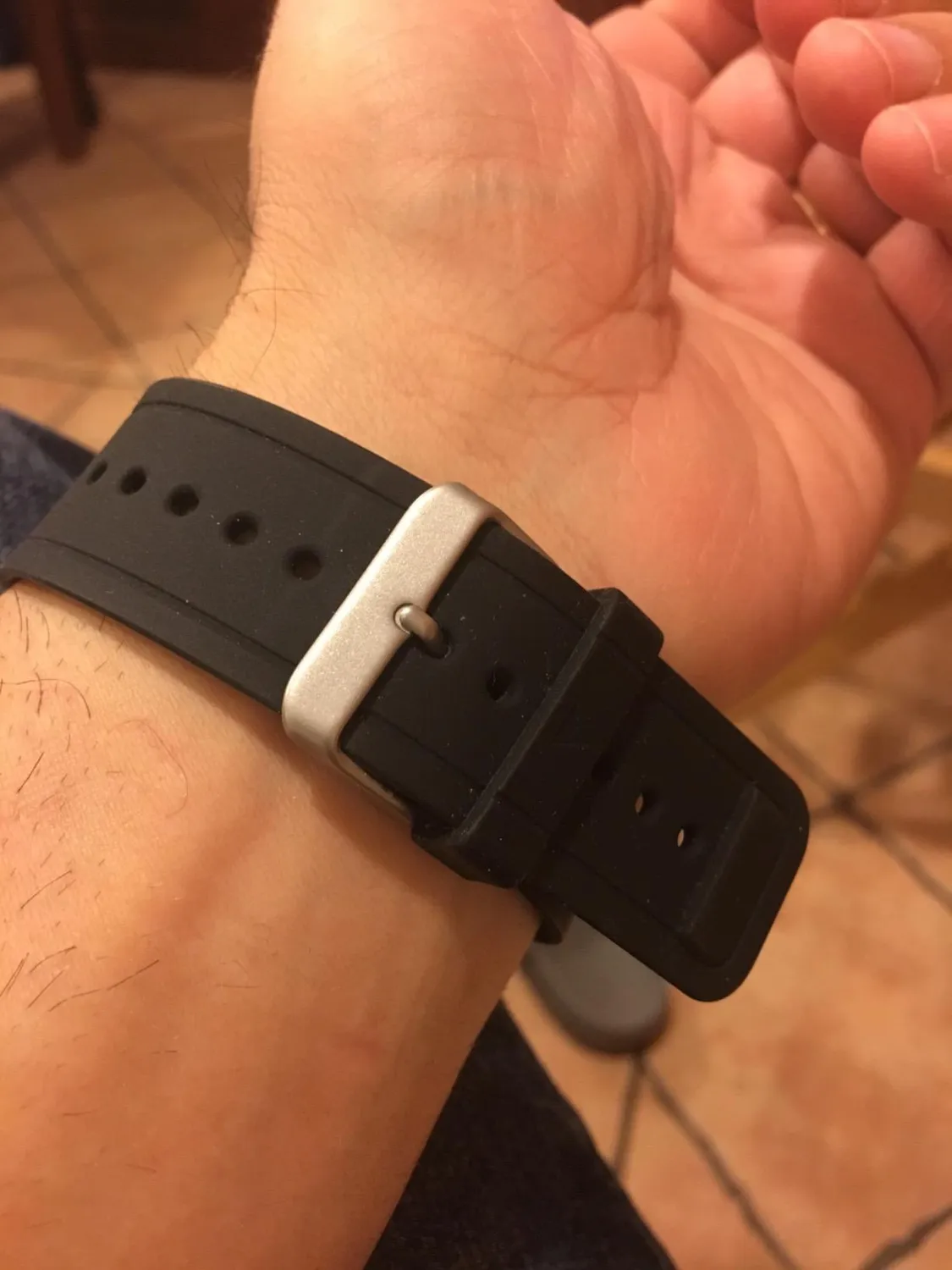 MoKo Garmin Vivoactive Cinturino Silicone Nero Resistente