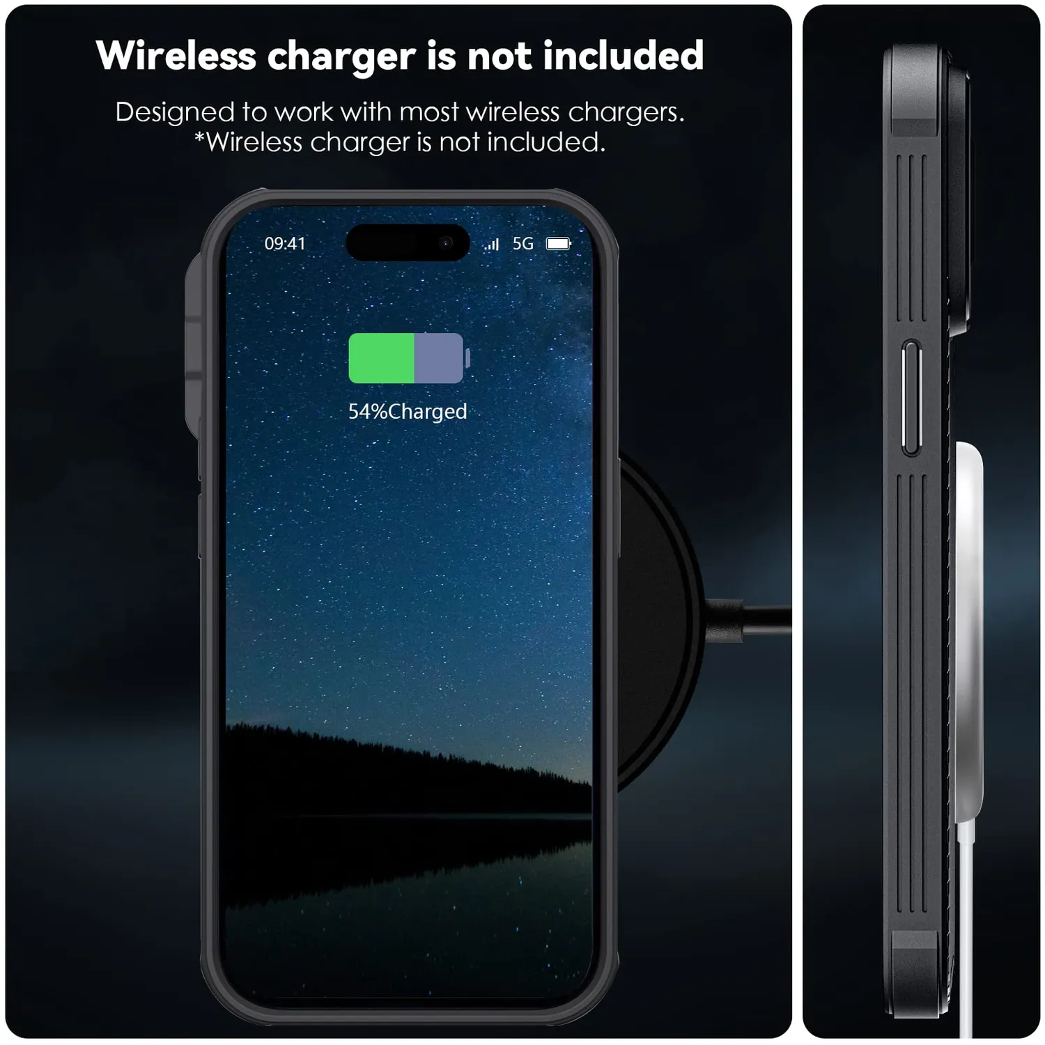 CloudValley iPhone 14 Pro Max cover magnetica MagSafe nero