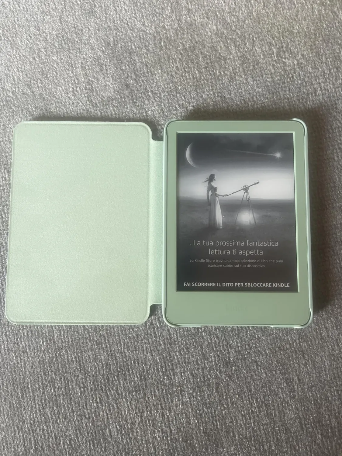 MoKo custodia Kindle 11a Gen 6 pollici nera denim