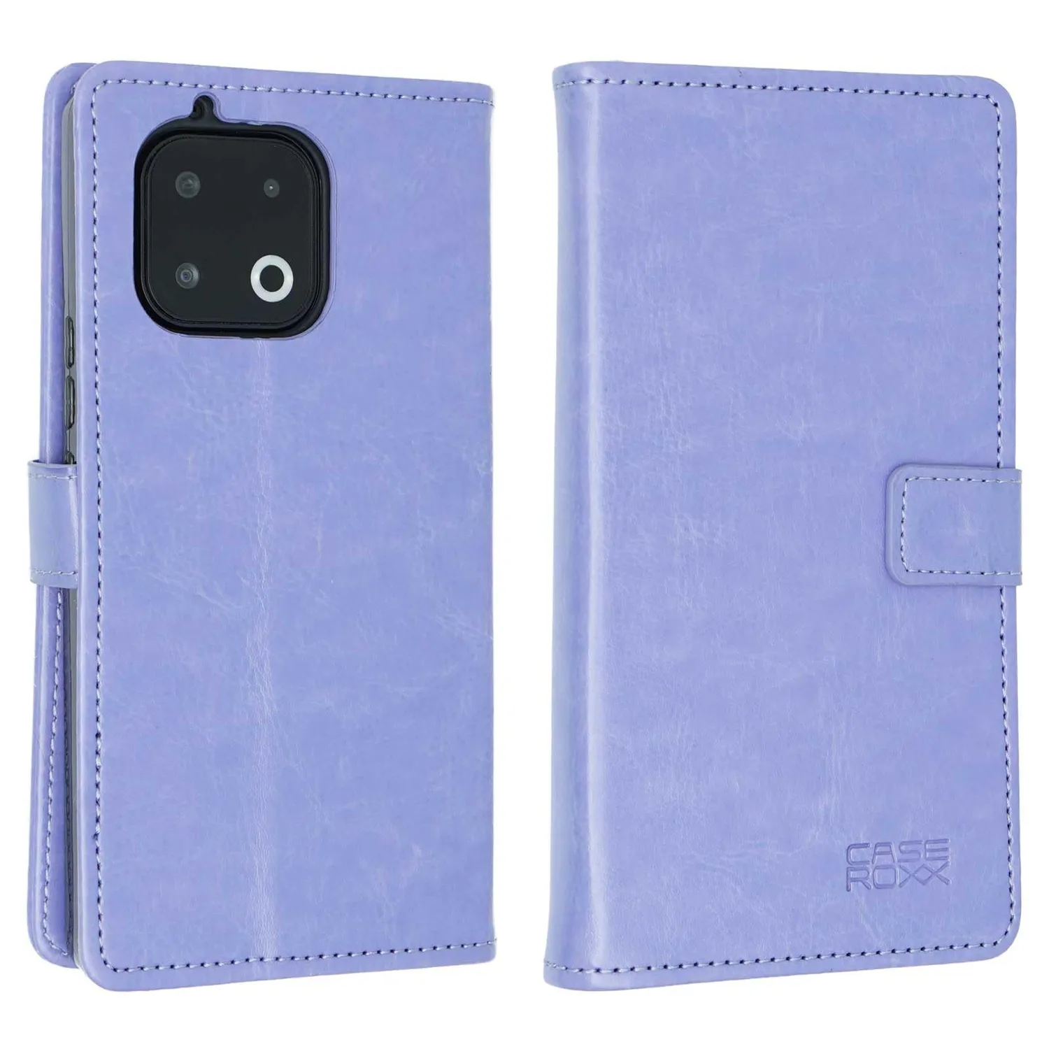 caseroxx Bookstyle GS6 Pro custodia portafoglio lilla