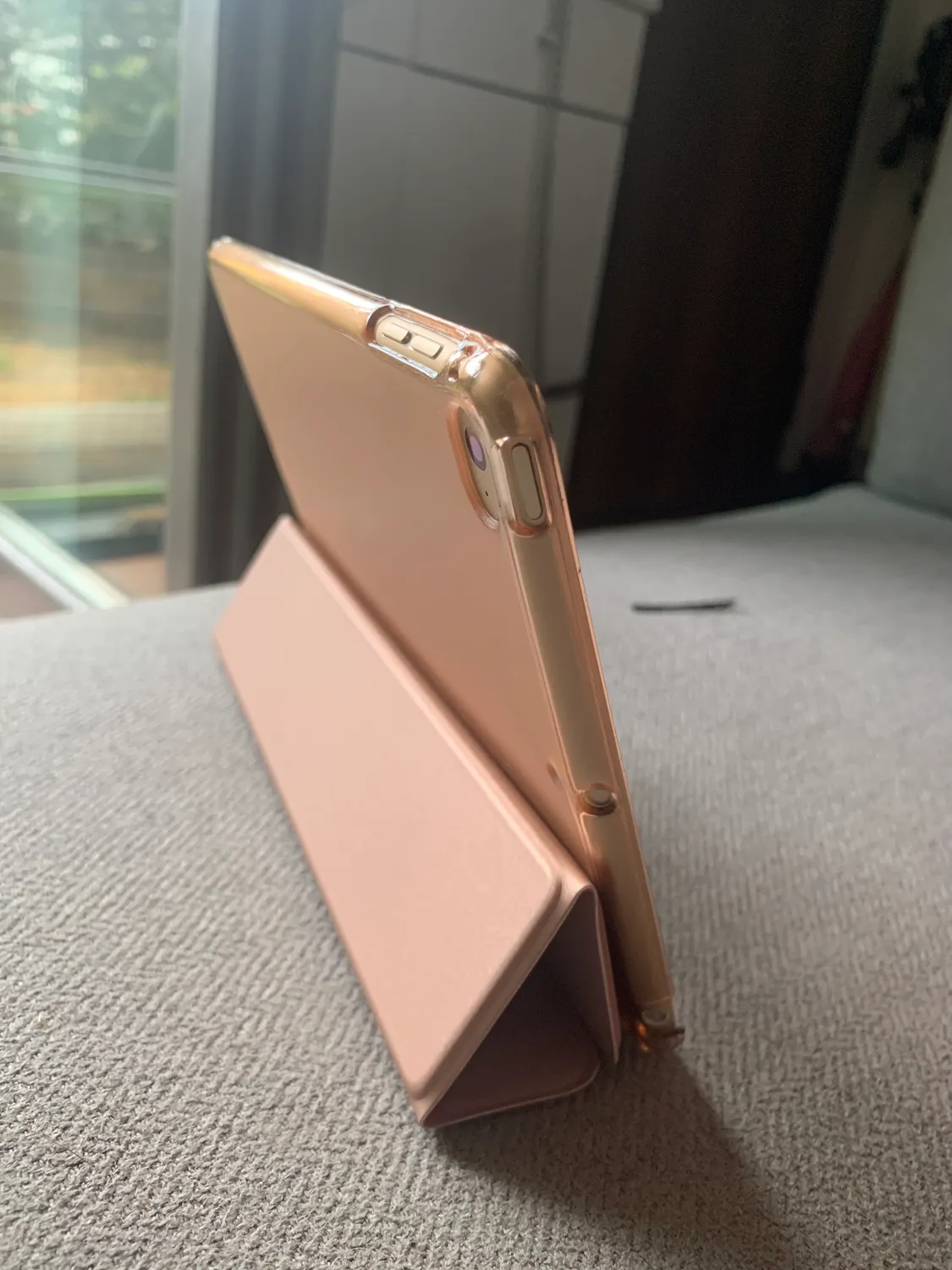 MoKo Cover iPad Mini 5 7,9" Blu Pavone trifold