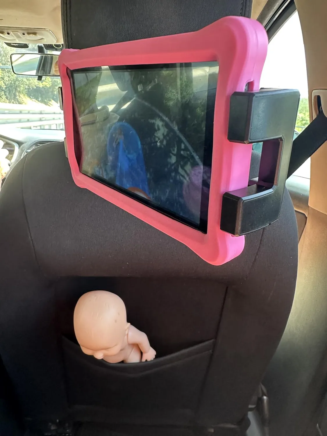 EOIWUY Supporto Tablet Auto Poggiatesta 4,7-12,9 Pollici